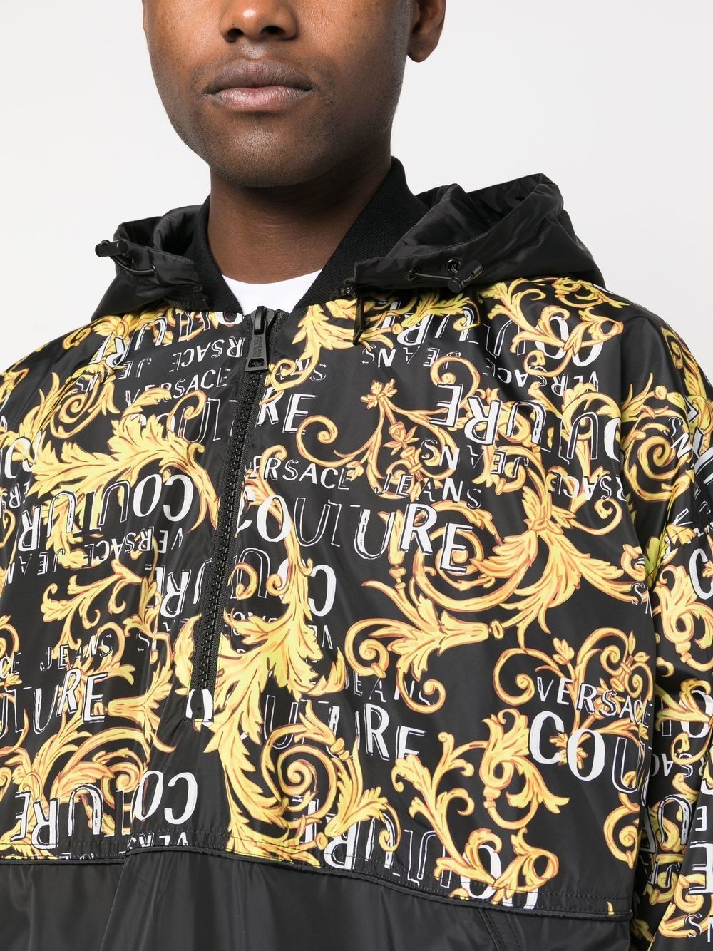 logo-print hoodie - 5