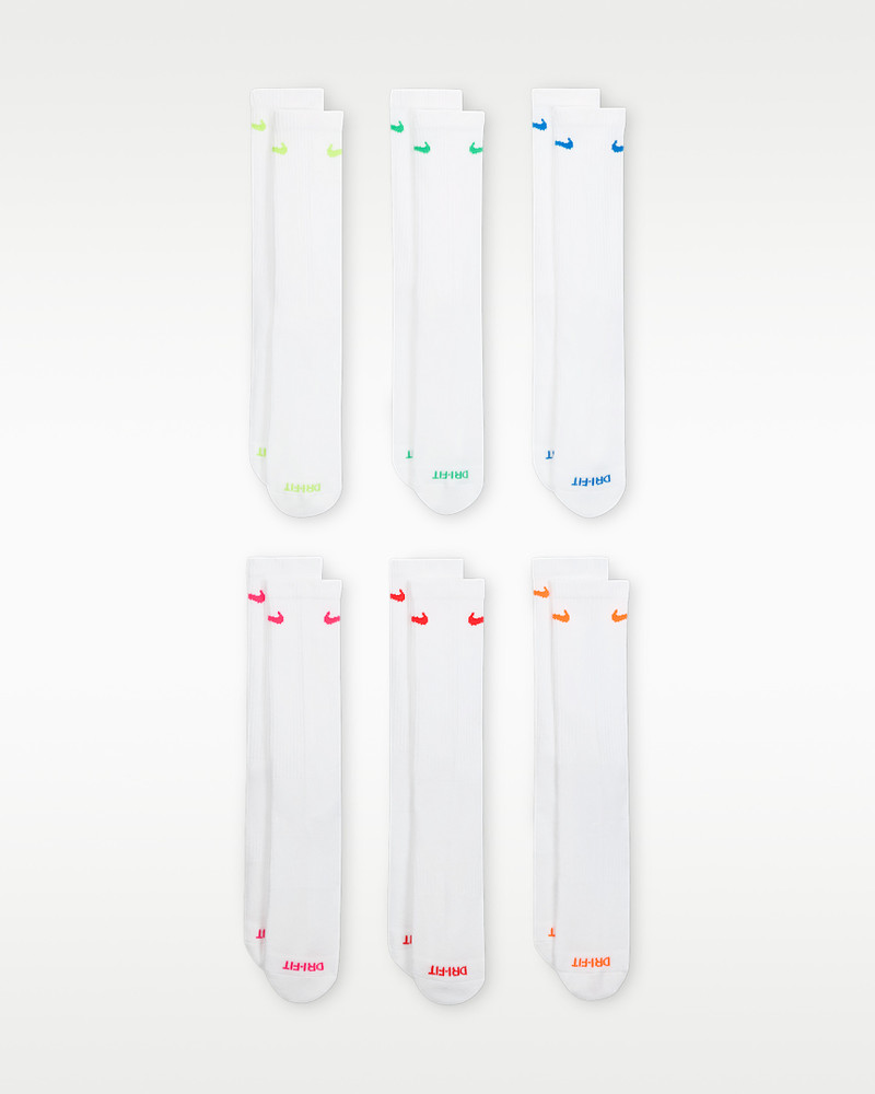 Nike Nike Everyday Plus Cushioned Training Crew Socks (6 Pairs) outlook