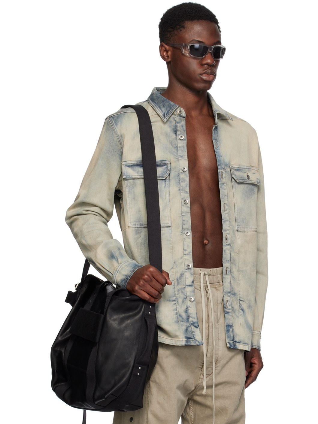 Blue Outershirt Denim Shirt - 2