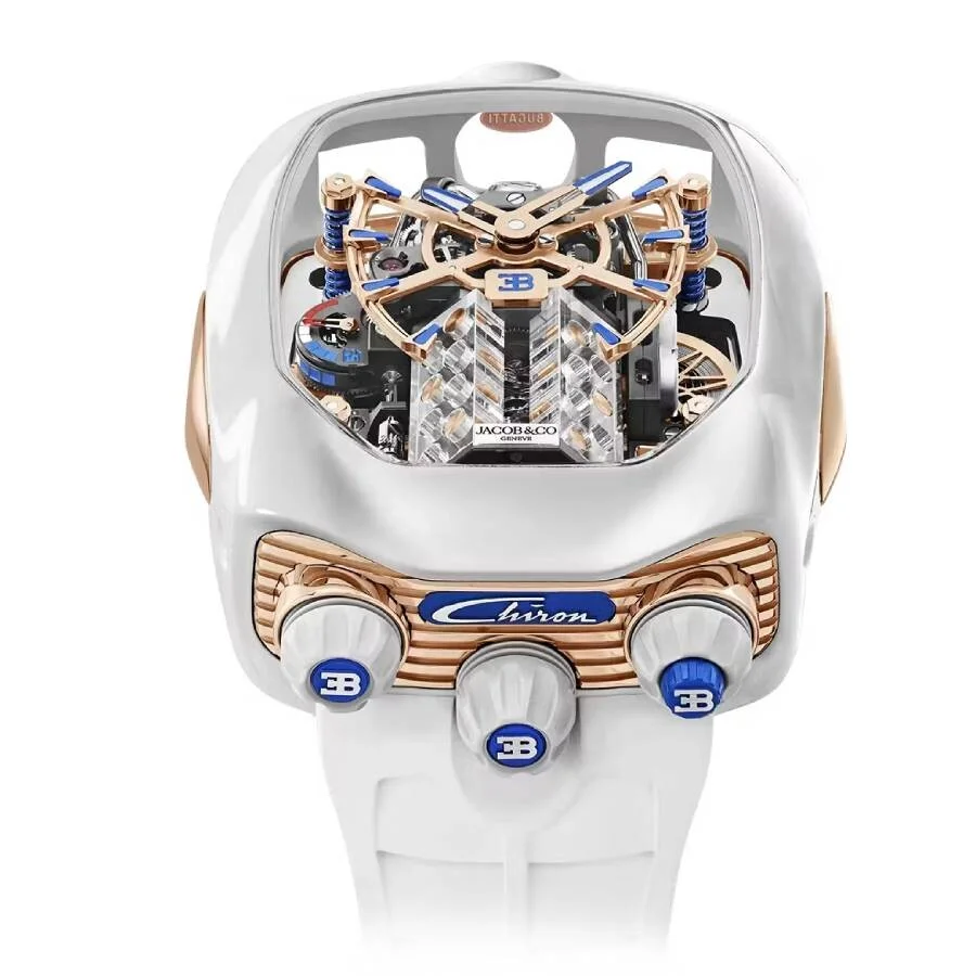 Jacob & Co. Bugatti Chiron Tourbillon Hand Wind Men's Watch BU240.95.AA.AA.A - 1