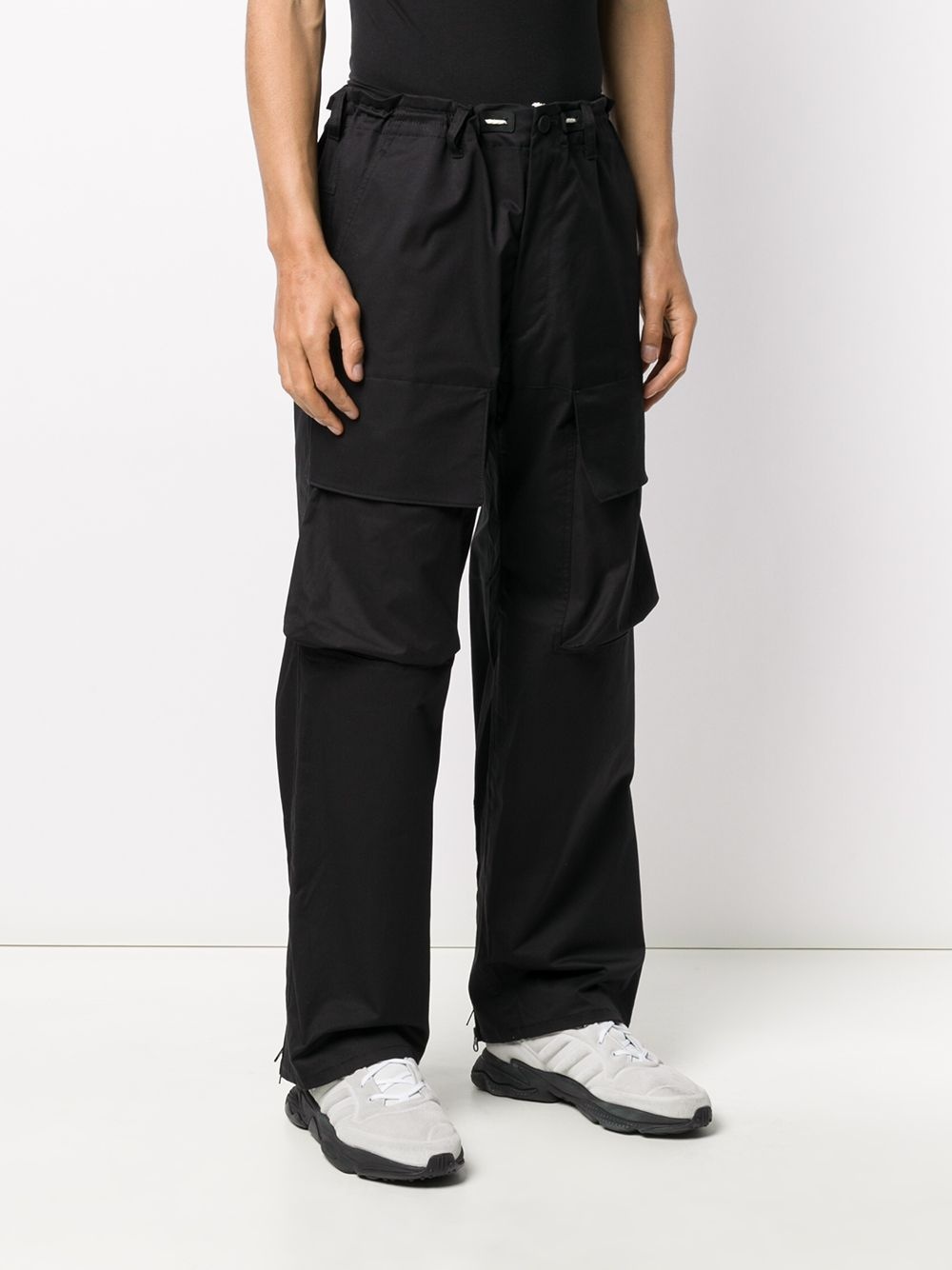 loose-fit cargo trousers - 3