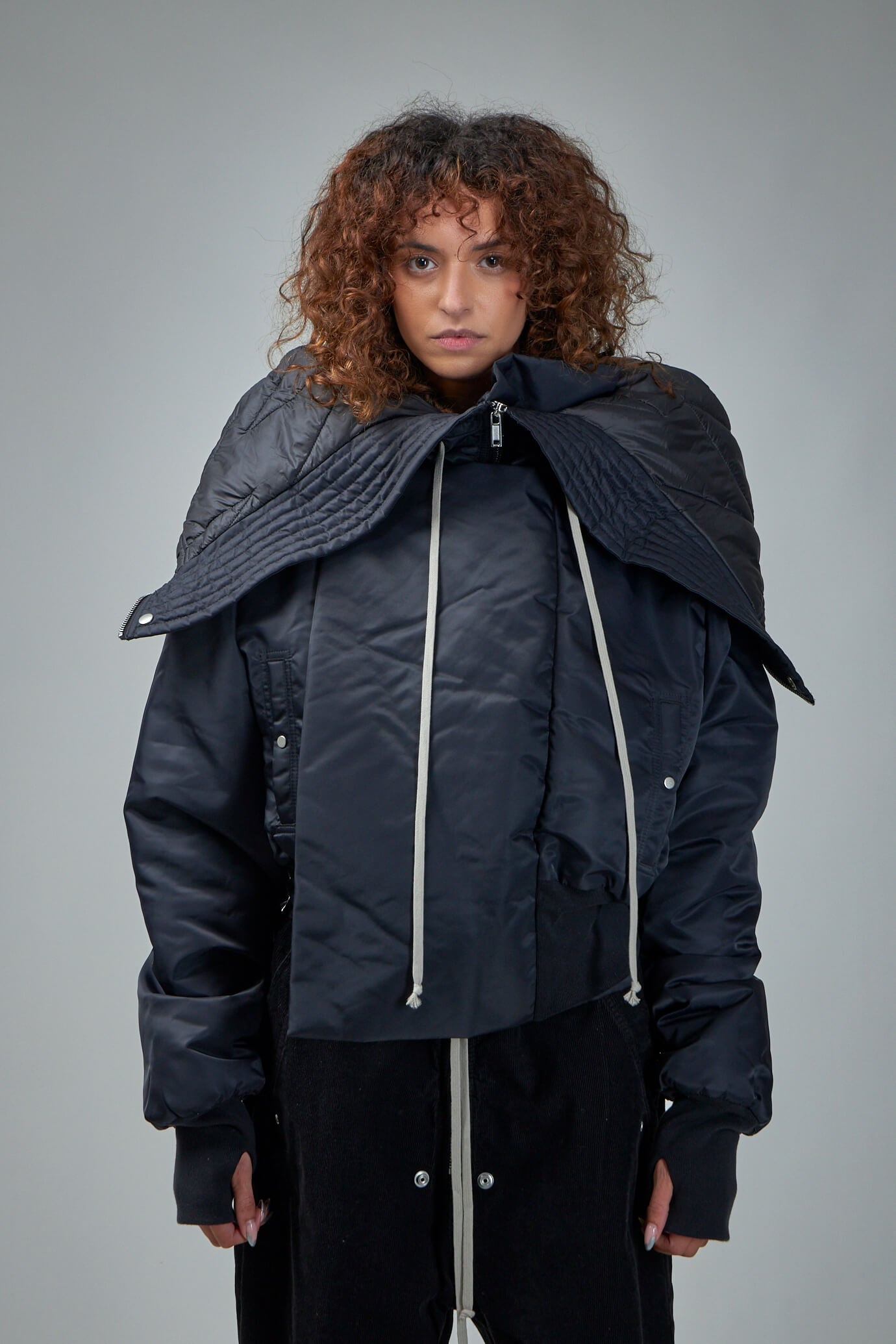 Rick Owens DRKSHDW Alice Parka | labelsfashion | REVERSIBLE