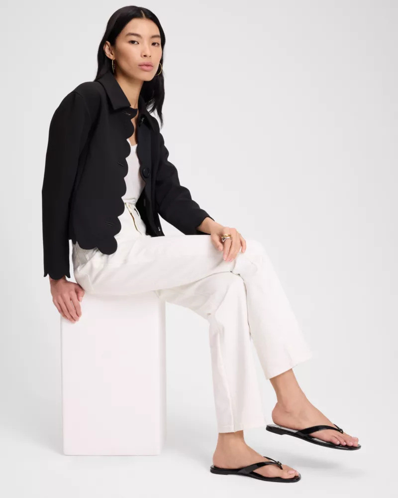 White Boyfriend Jeans 5