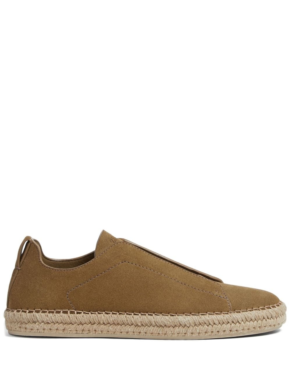 Triple Stitch suede espadrilles - 1