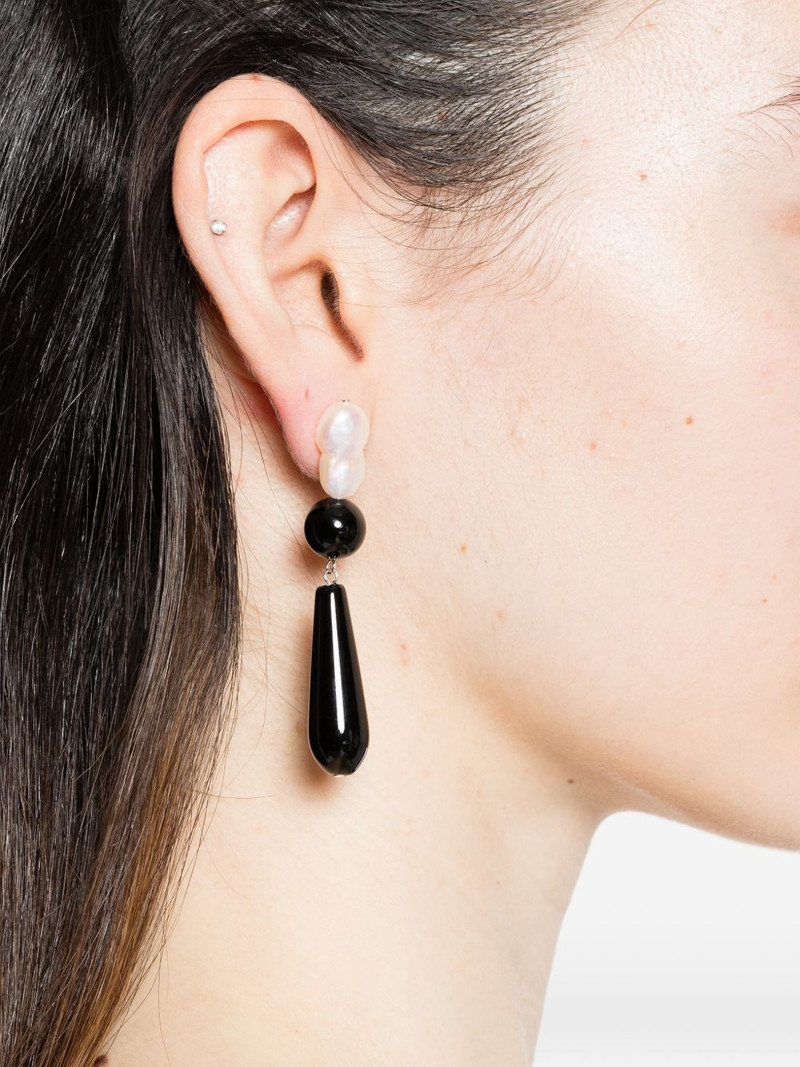 Completedworks pearl-embellishment earrings outlook