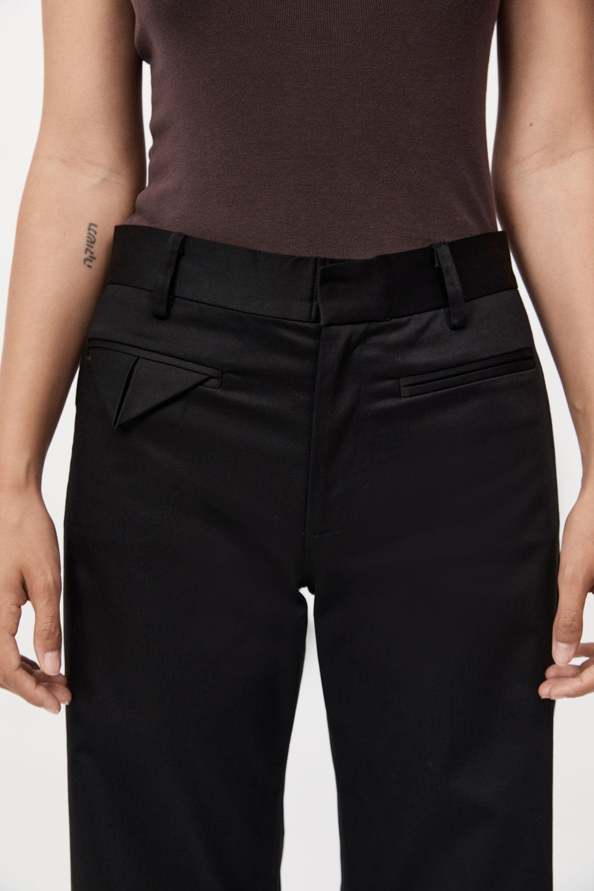 Origami Pocket Trousers - Black - 3