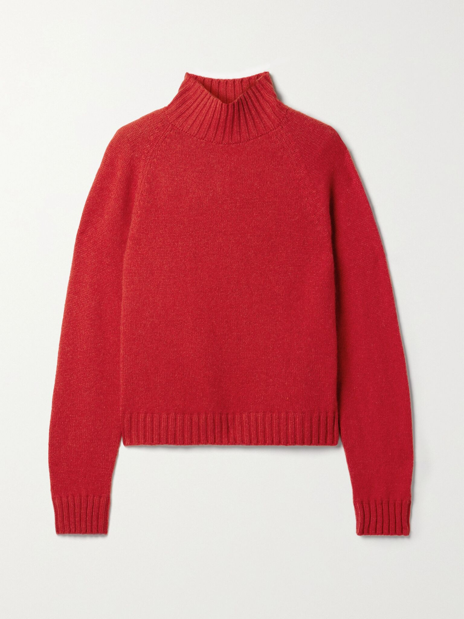 Cashmere turtleneck sweater Red - 1