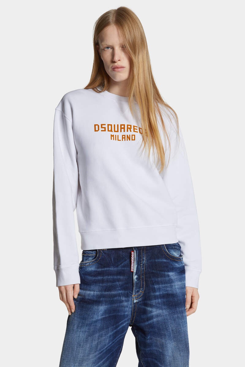 JUST RIGHT FIT D2 MILANO CREWNECK SWEATSHIRT - 3