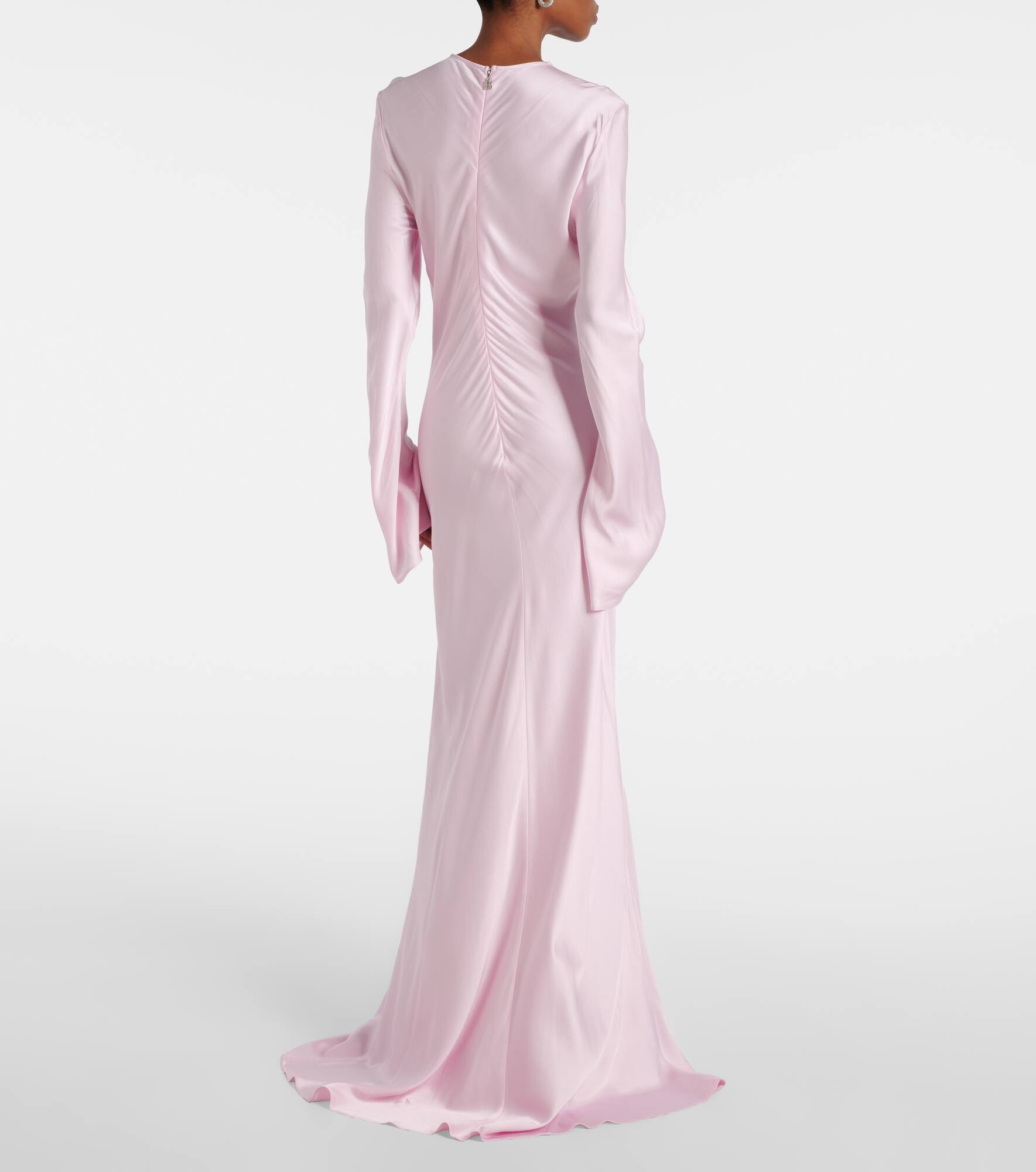 Bridal satin gown - 3