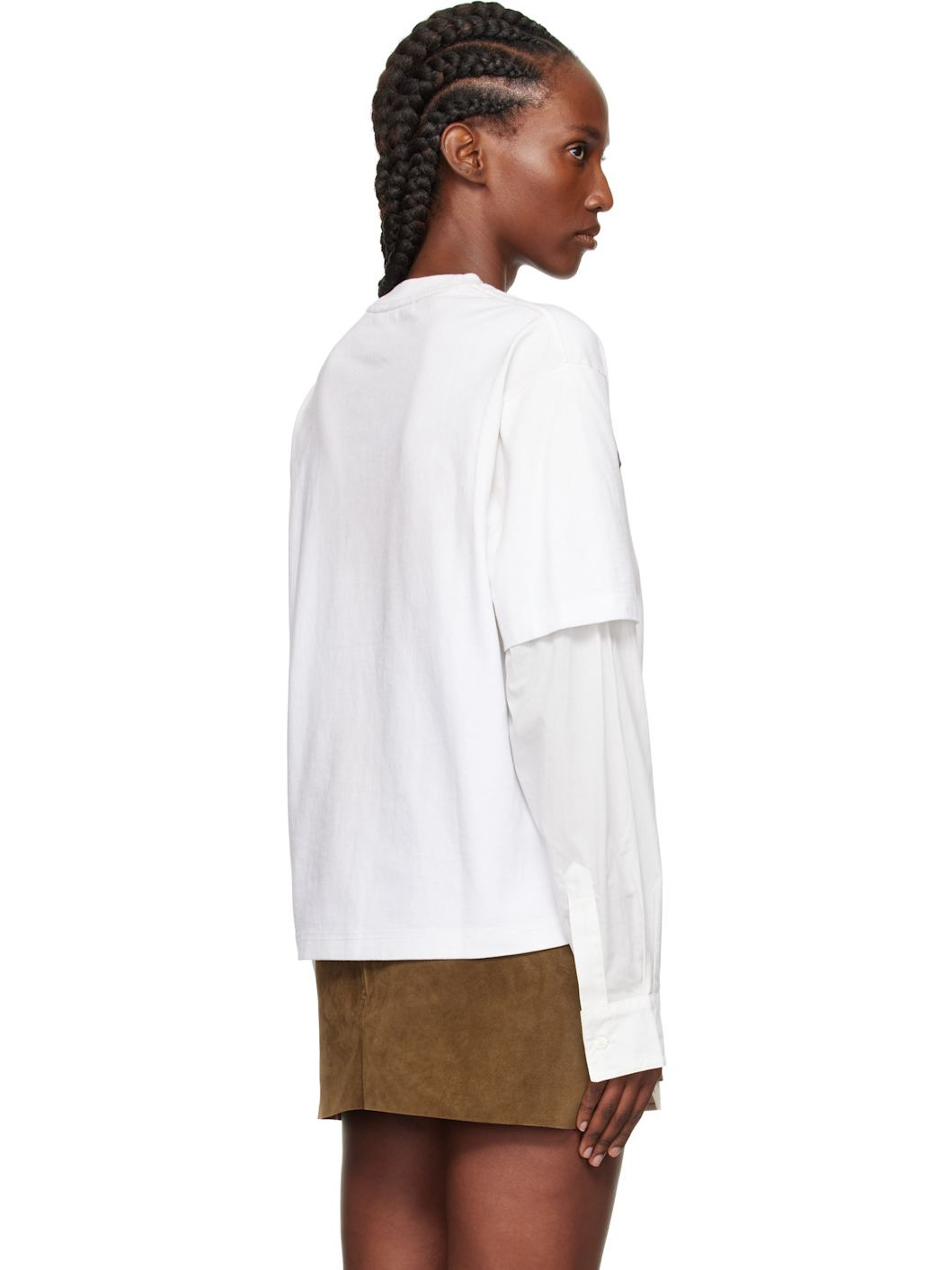 White Layered Logo T-shirt - 3