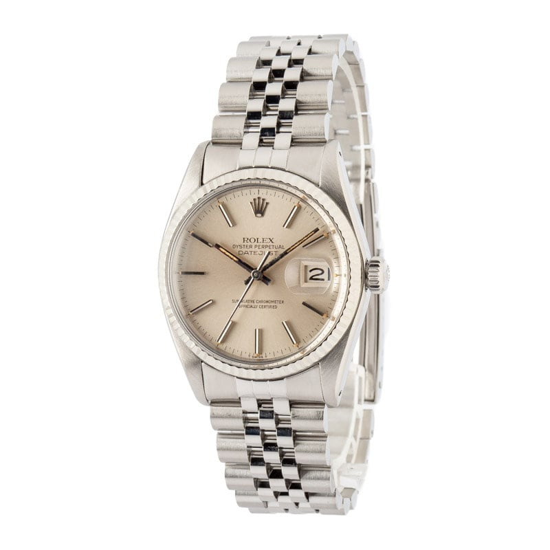 Rolex Datejust ref 16014 Silver Dial - 2