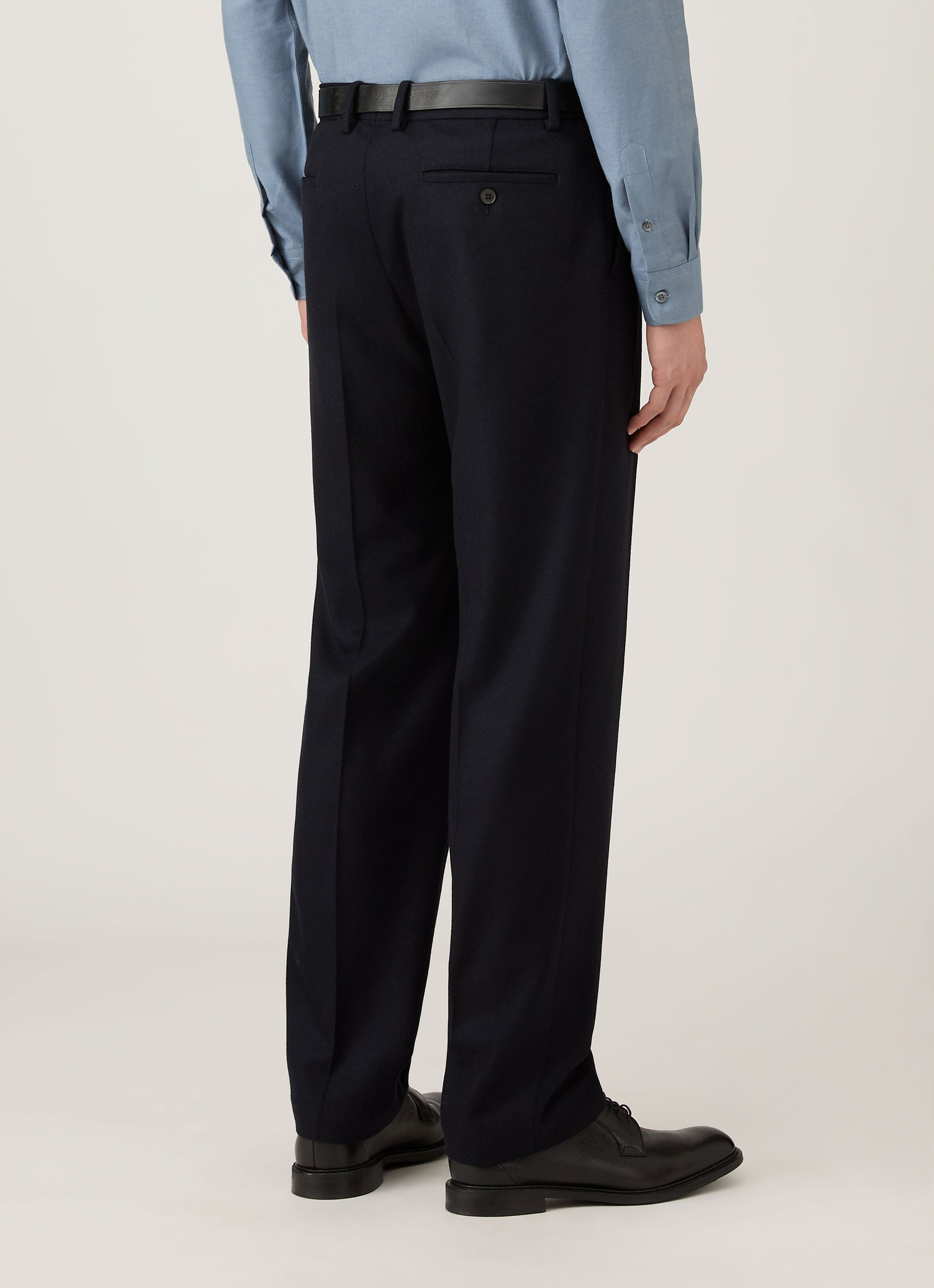 Boiled Wool Trouser - 5