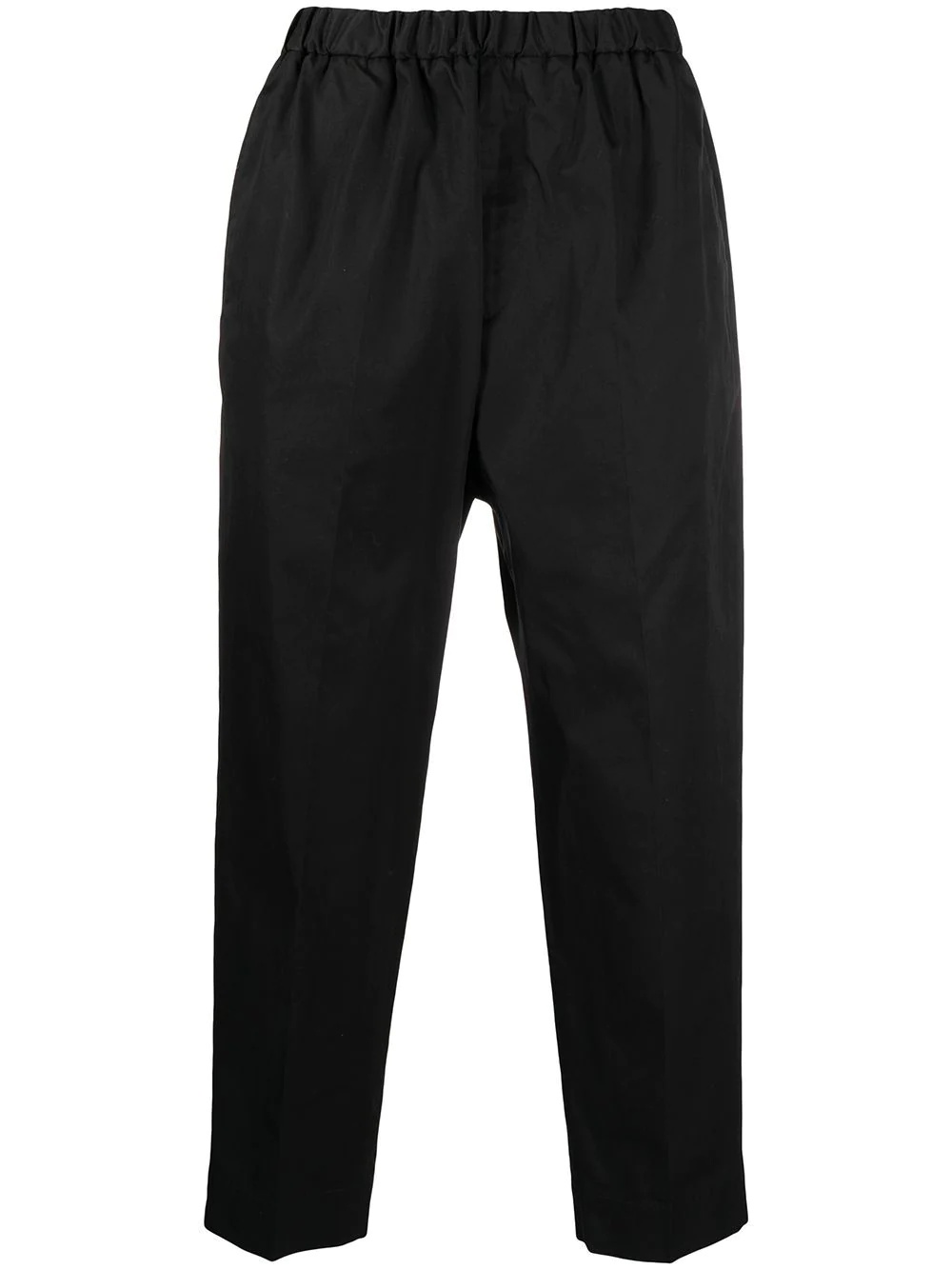 elasticated waistband trousers - 1