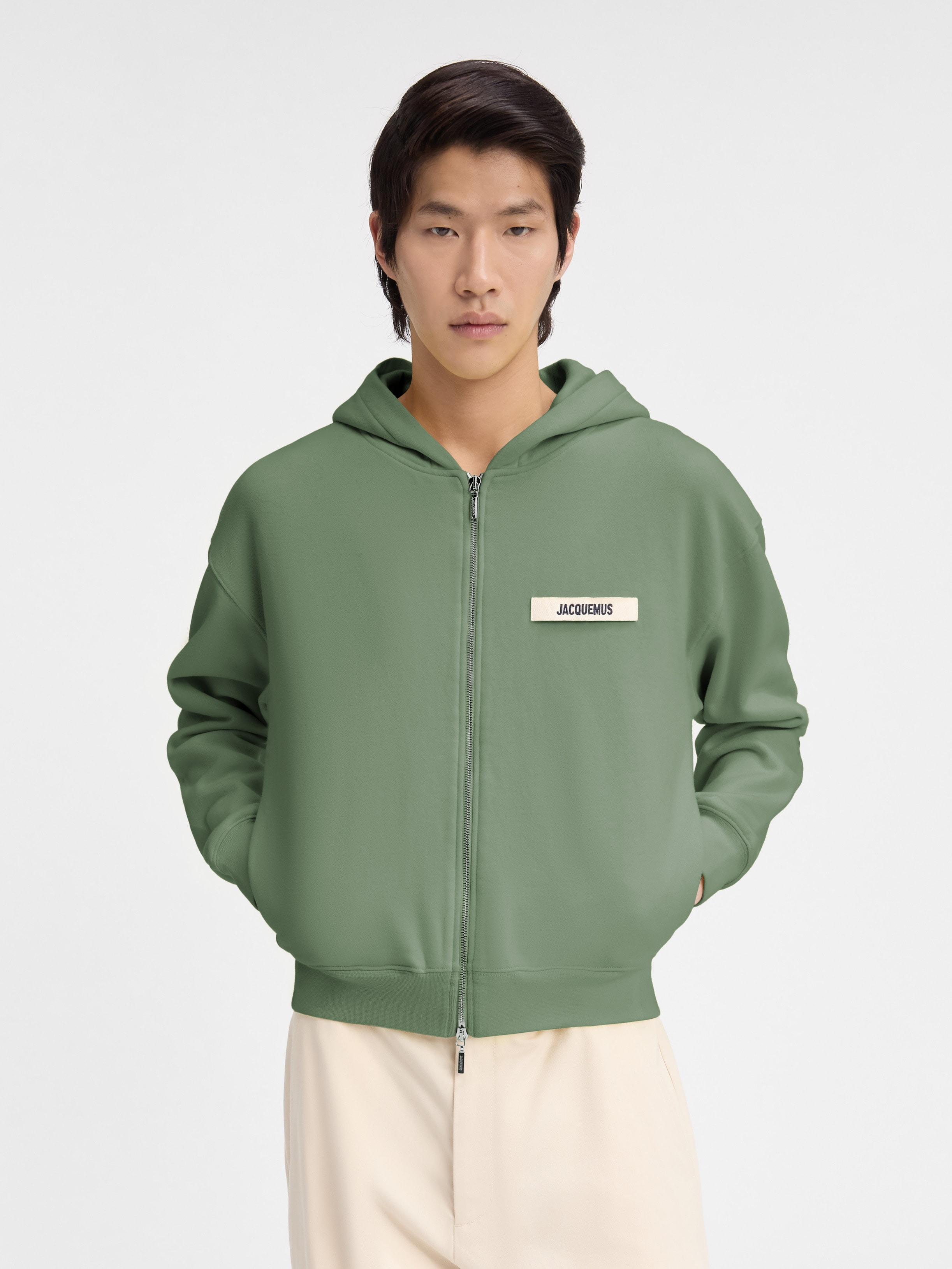 The Gros Grain zipped hoodie - 2