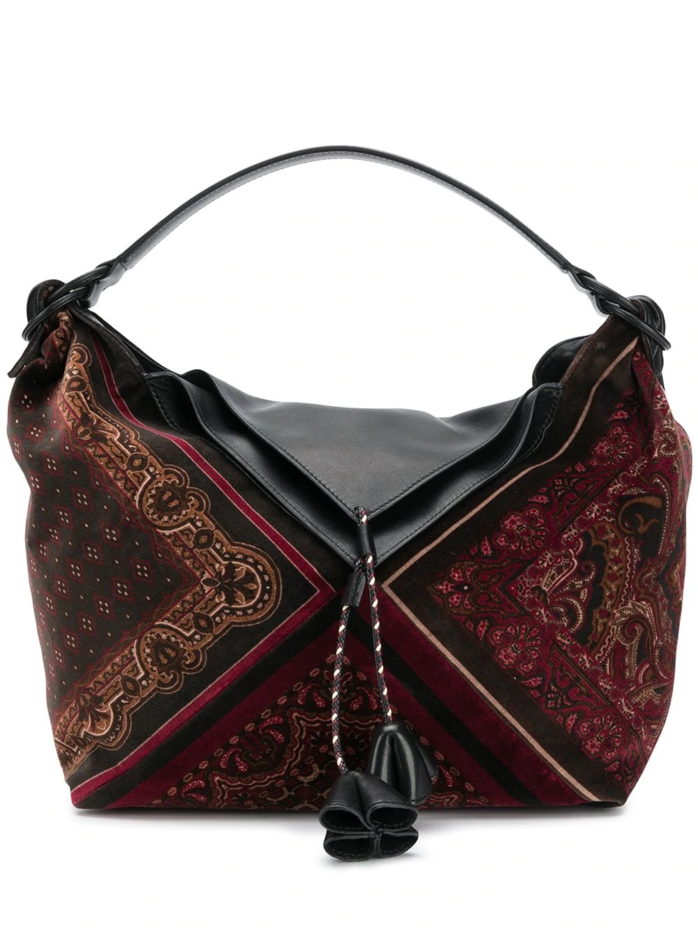 paisley-print shoulder bag  - 1