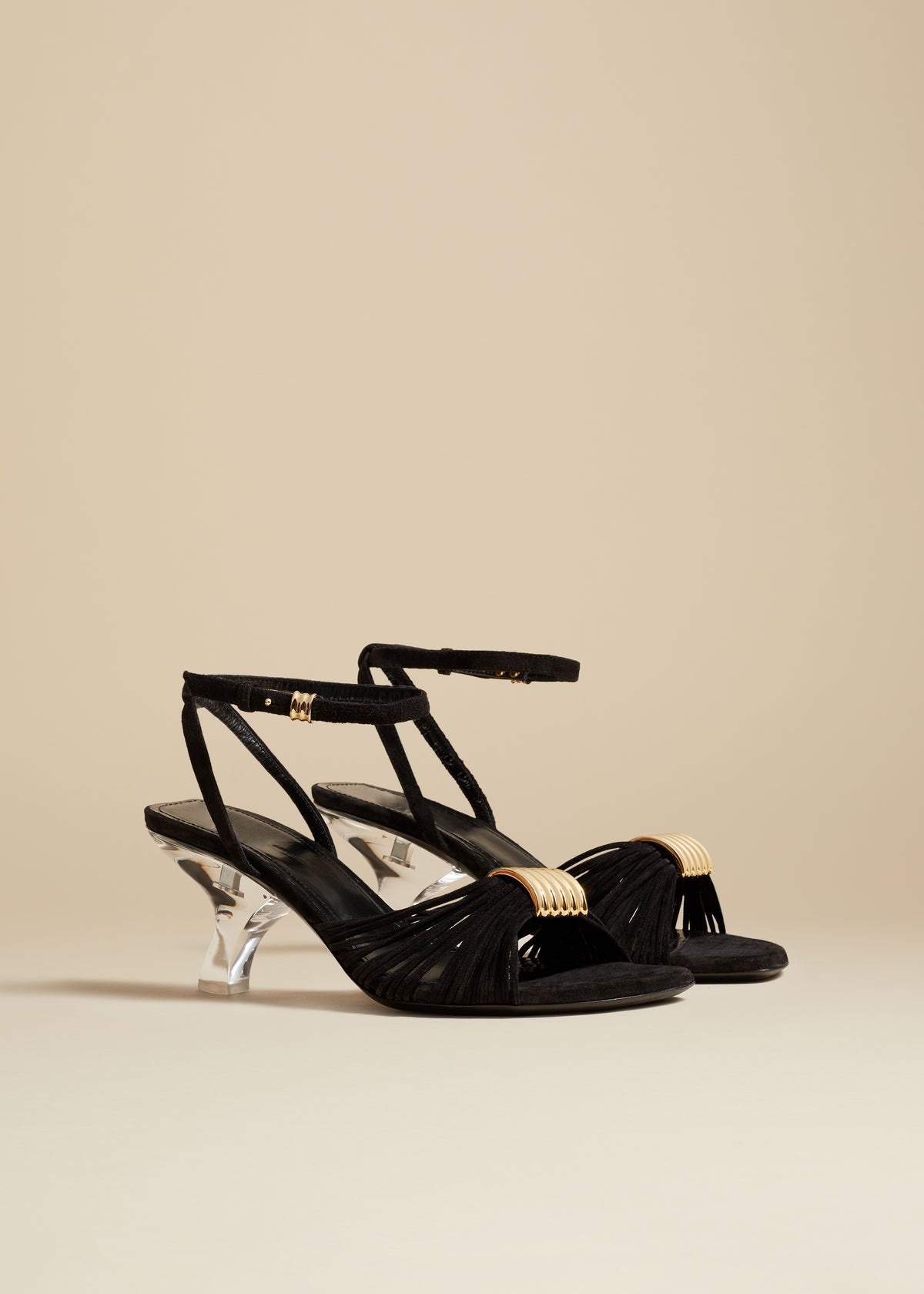 Amity embellished suede sandals - 3