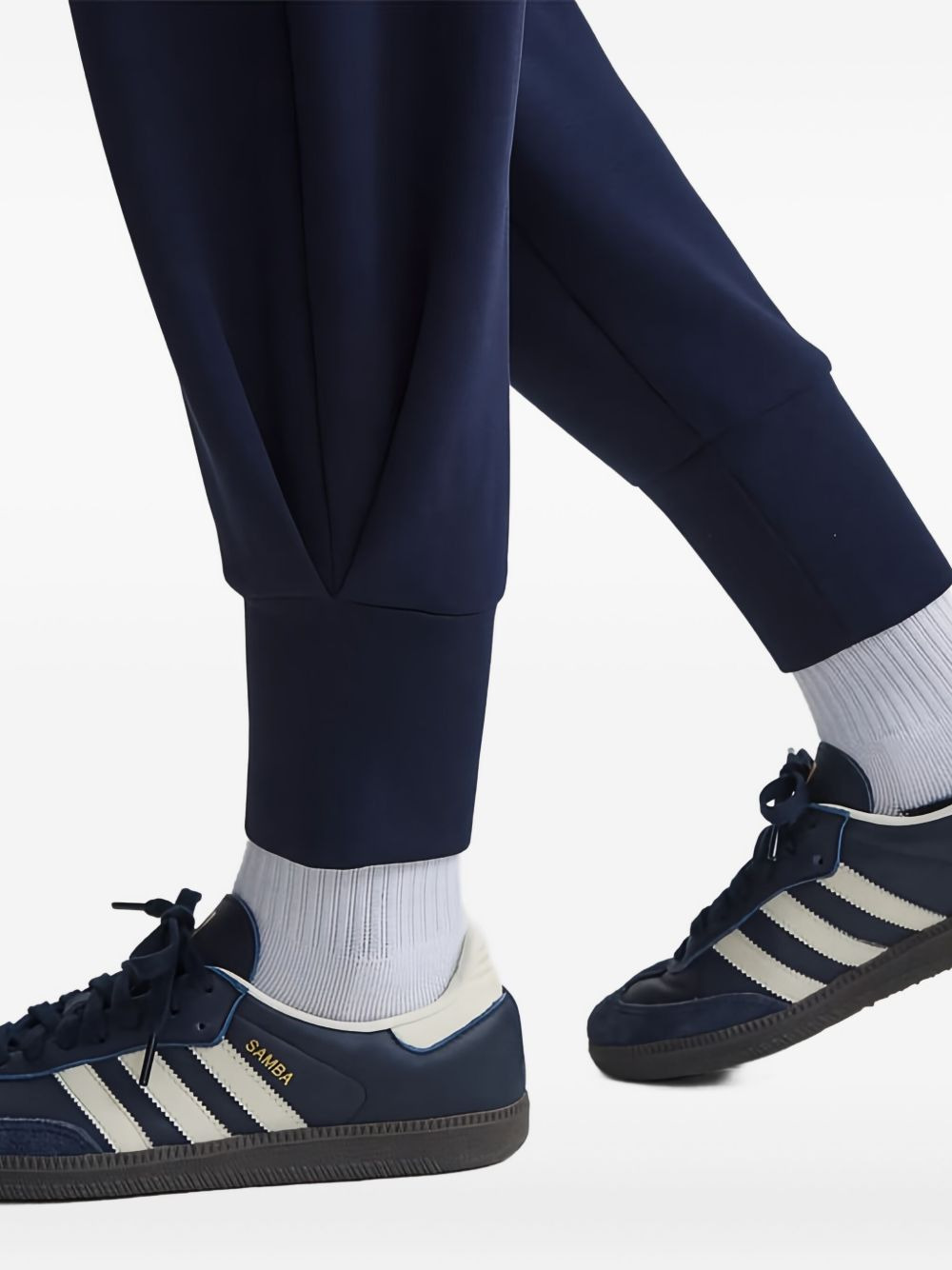 elasticated-cuff track pants - 5