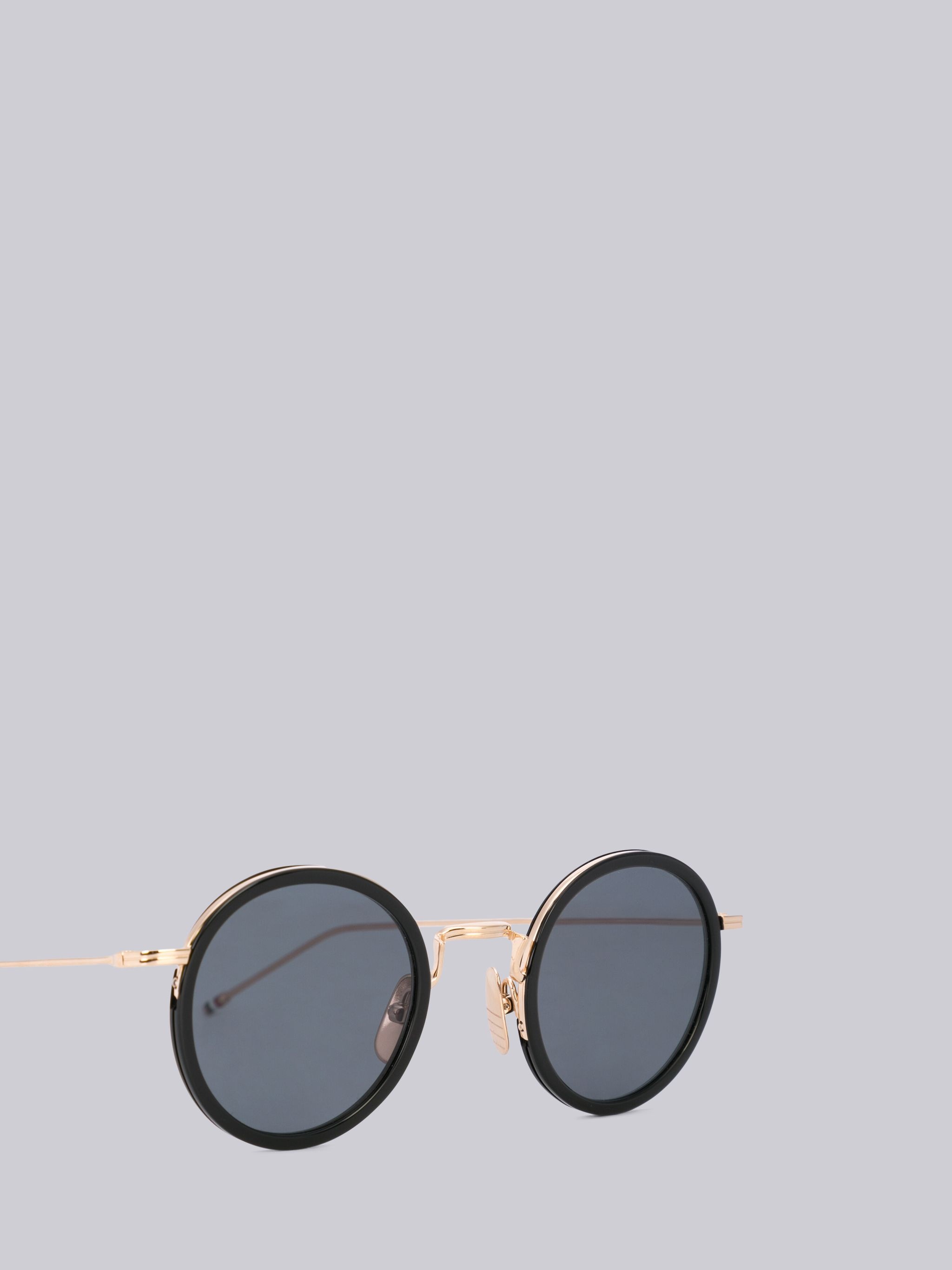 TB906 - Black Round Sunglasses - 2