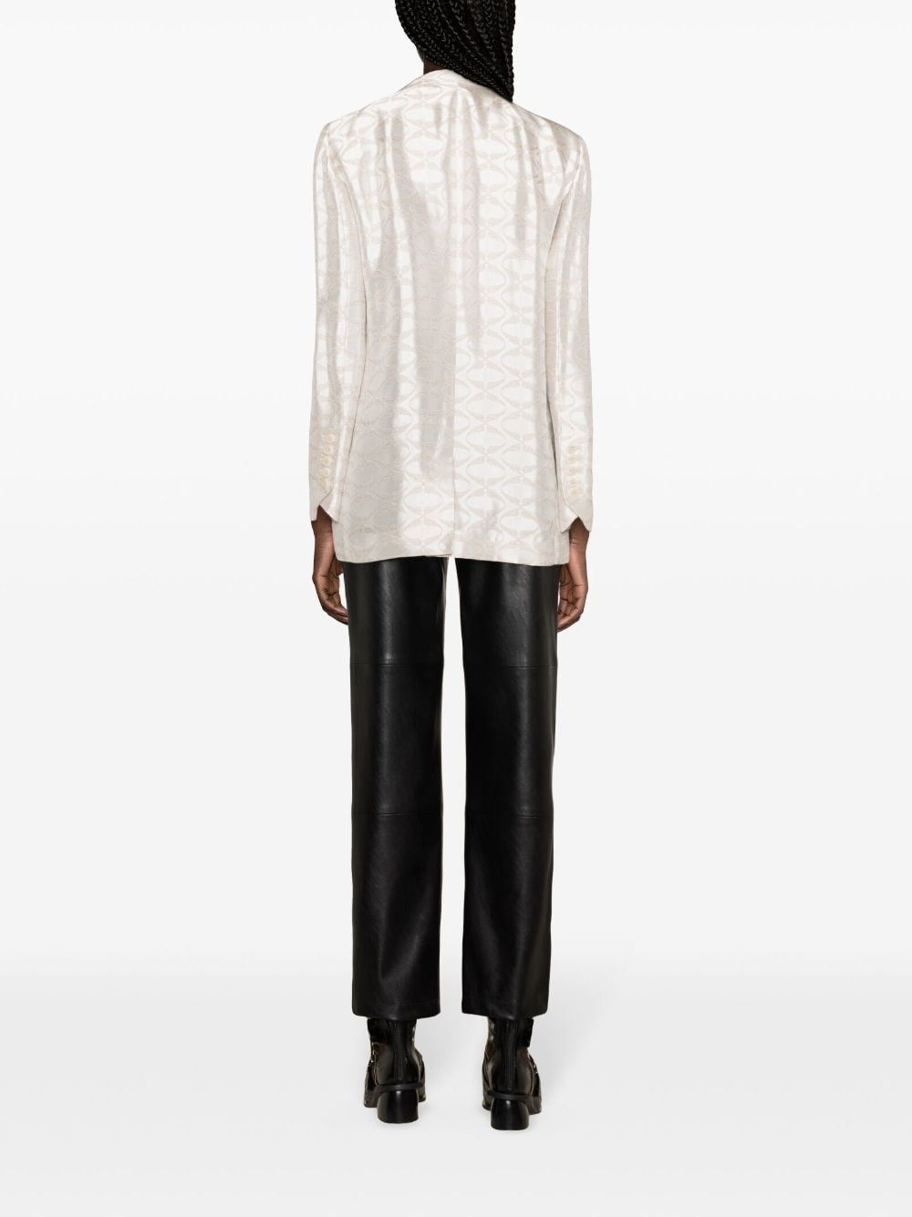 Vicka jacquard blazer - 4