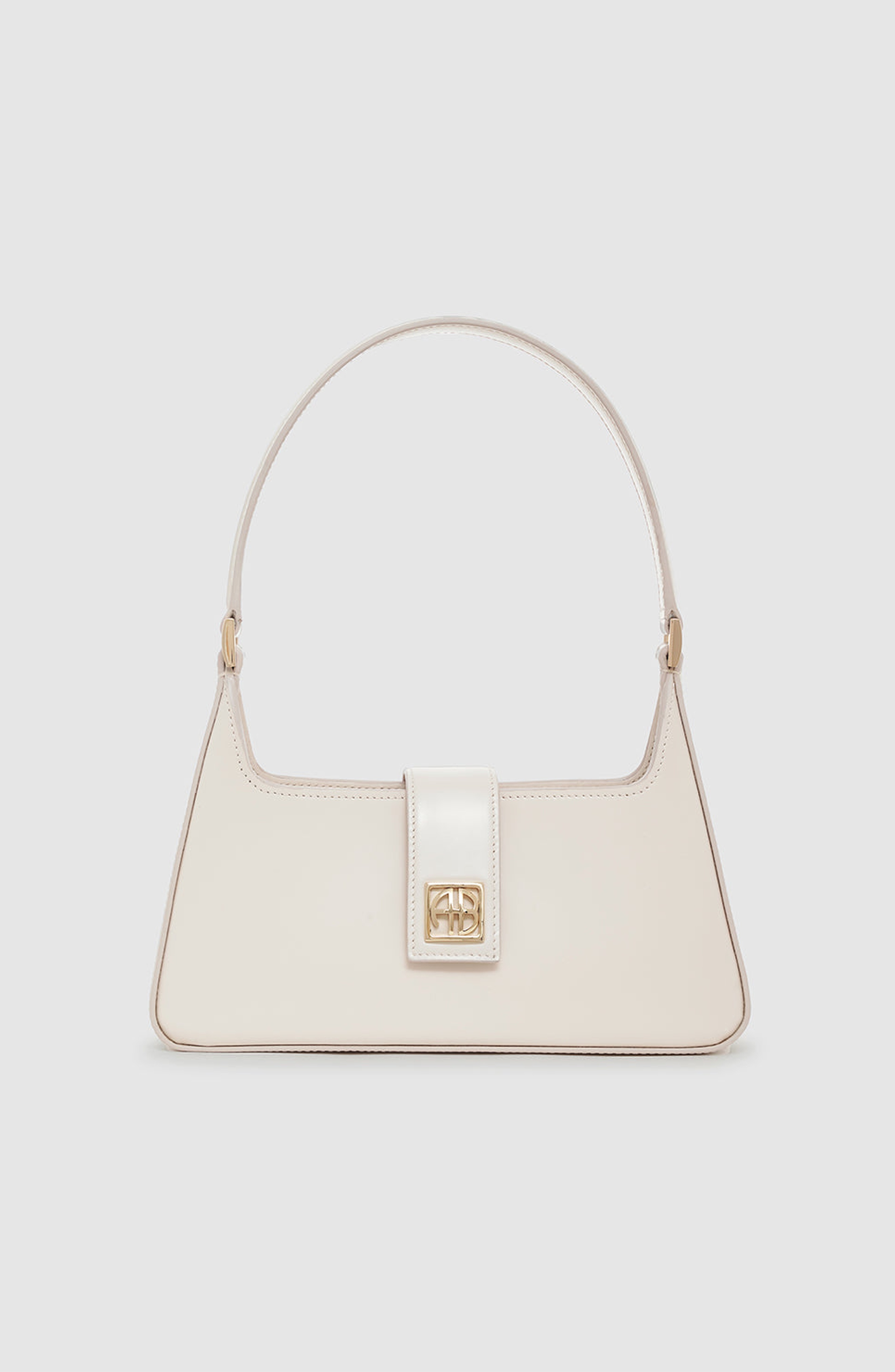ANINE BING Lou Shoulder Bag in Bone at Nordstrom - 1