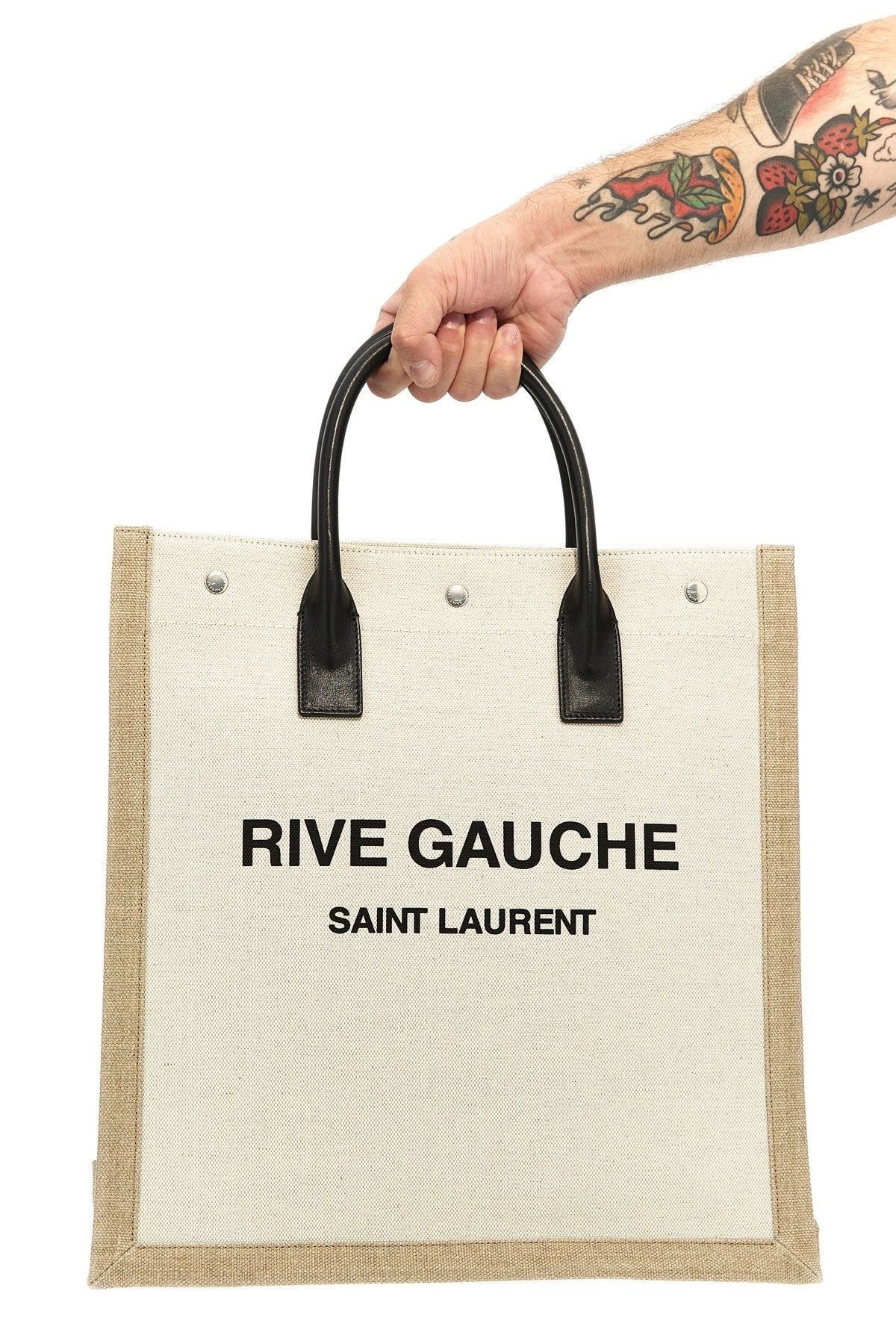 Saint Laurent Men 'Rive Gauche North/South' Shopping Bag - 2