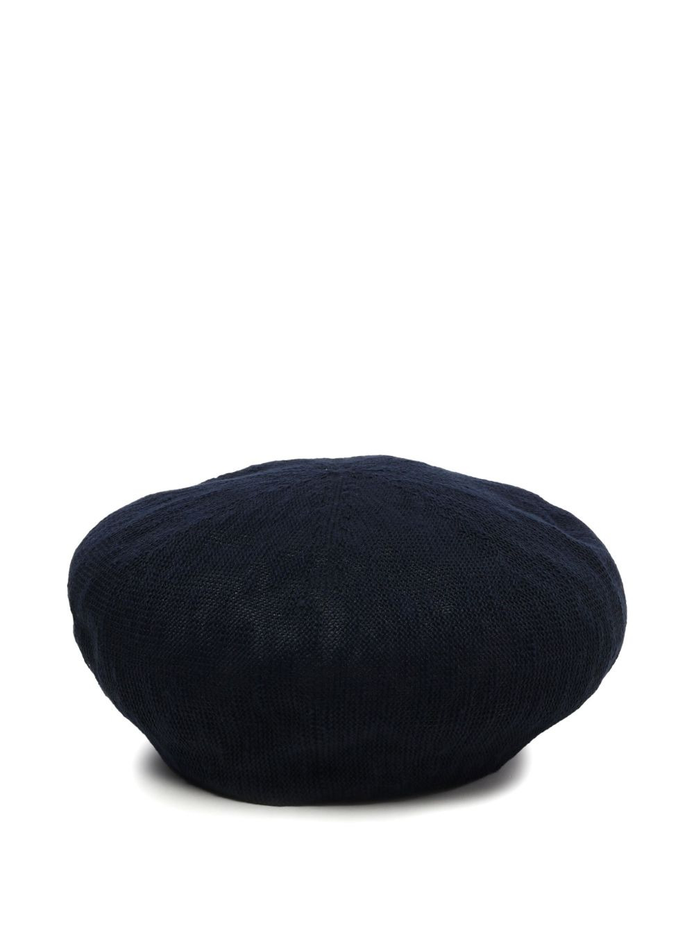 embroidered cotton-blend beret - 2