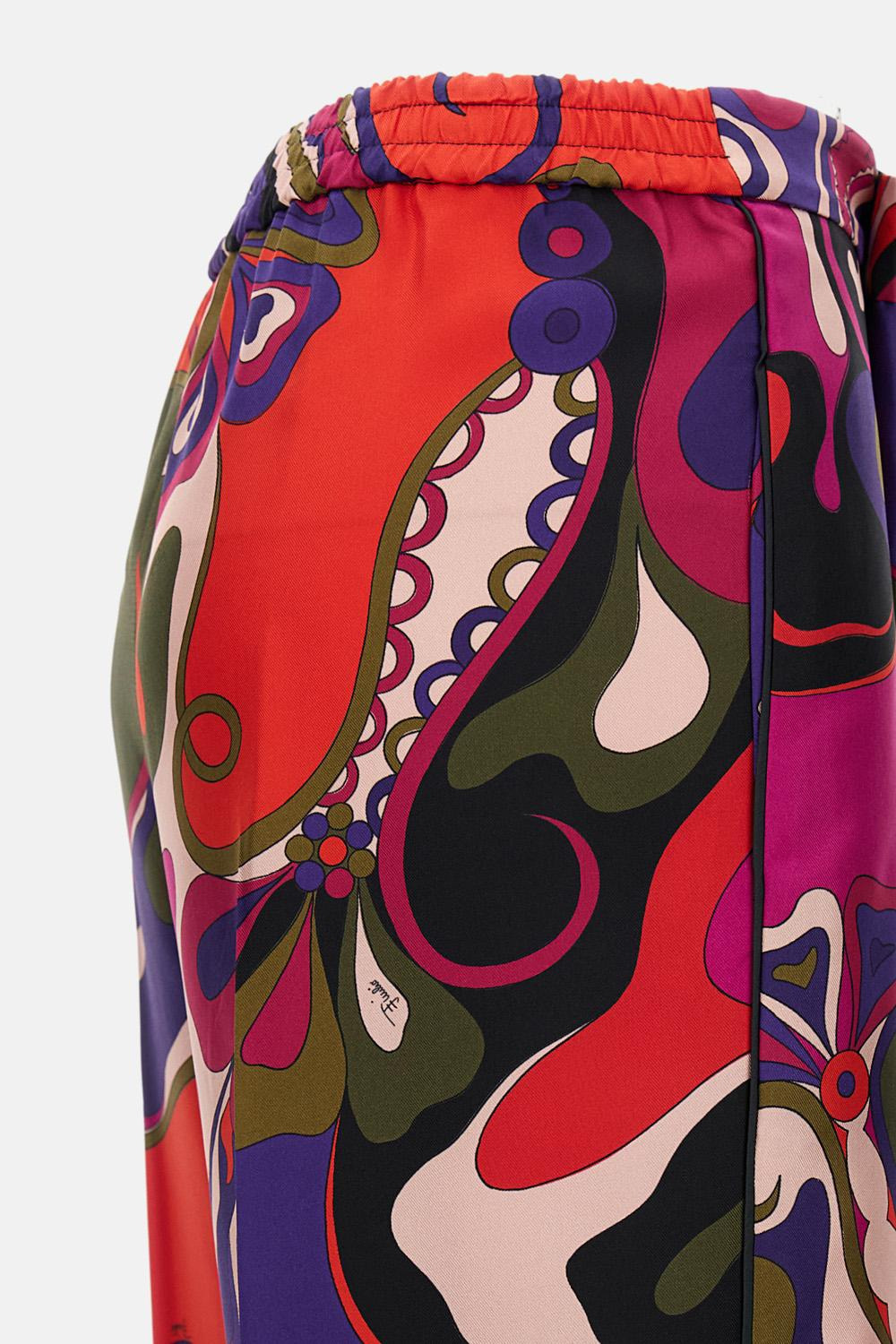 SILK TWILL PANTS - 3
