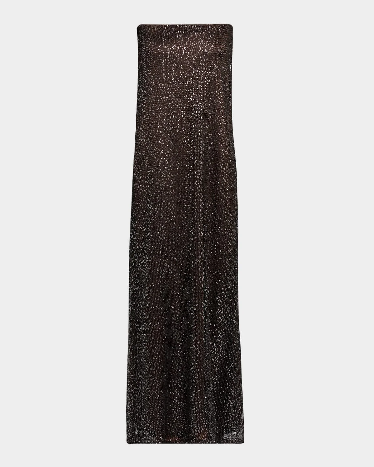 Carolyns Embellished Strapless Gown - 1