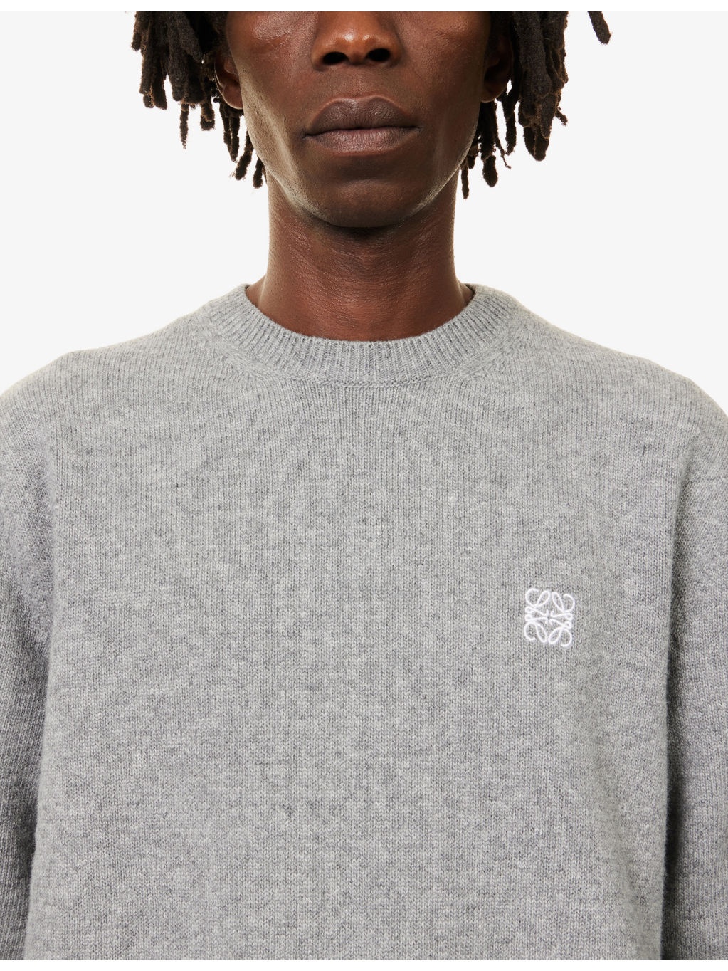 Anagram Crewneck Wool Jumper - 5