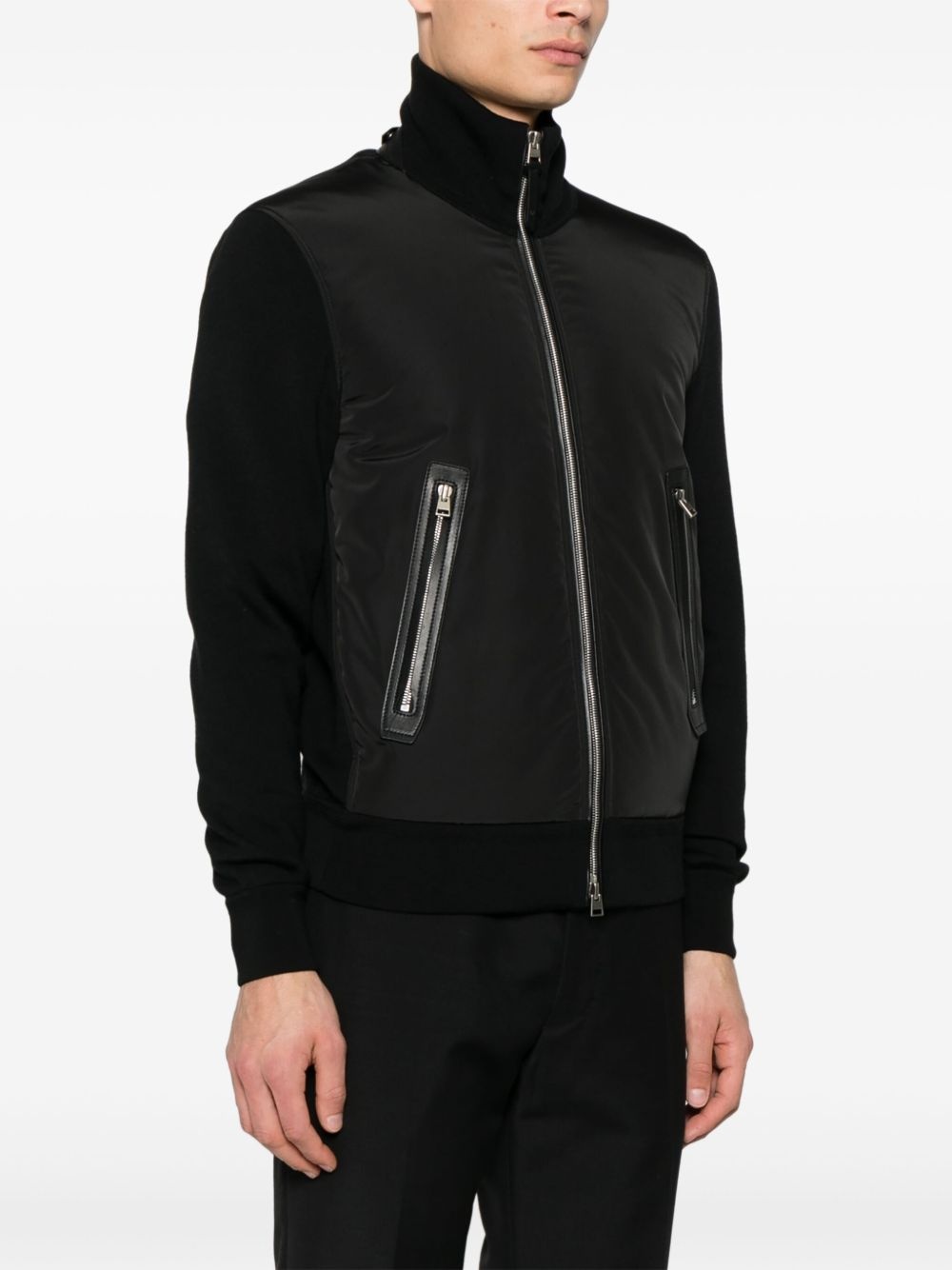 panelled jacket - 3