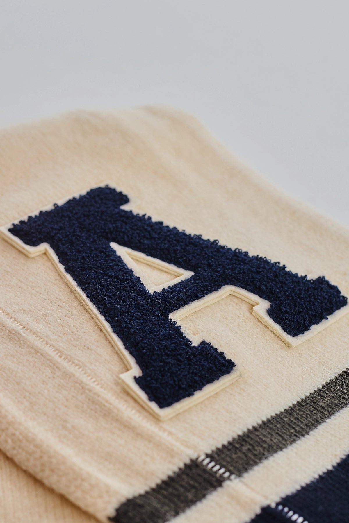 AMBUSH Knit Scarf White - 2