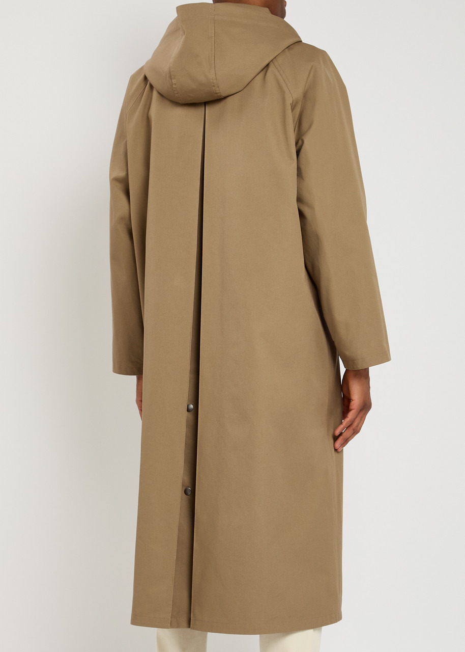 Valentino Garavani Hooded Cotton-gabardine Coat - 3