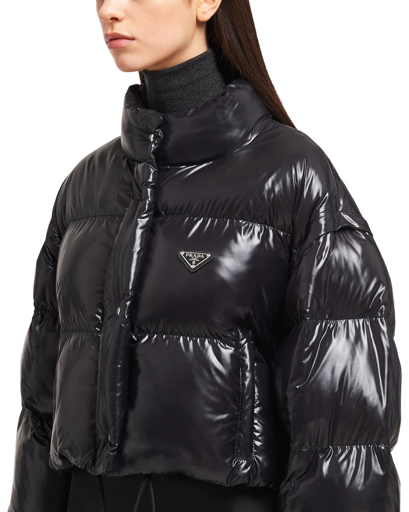 Ciré nylon puffer jacket 5