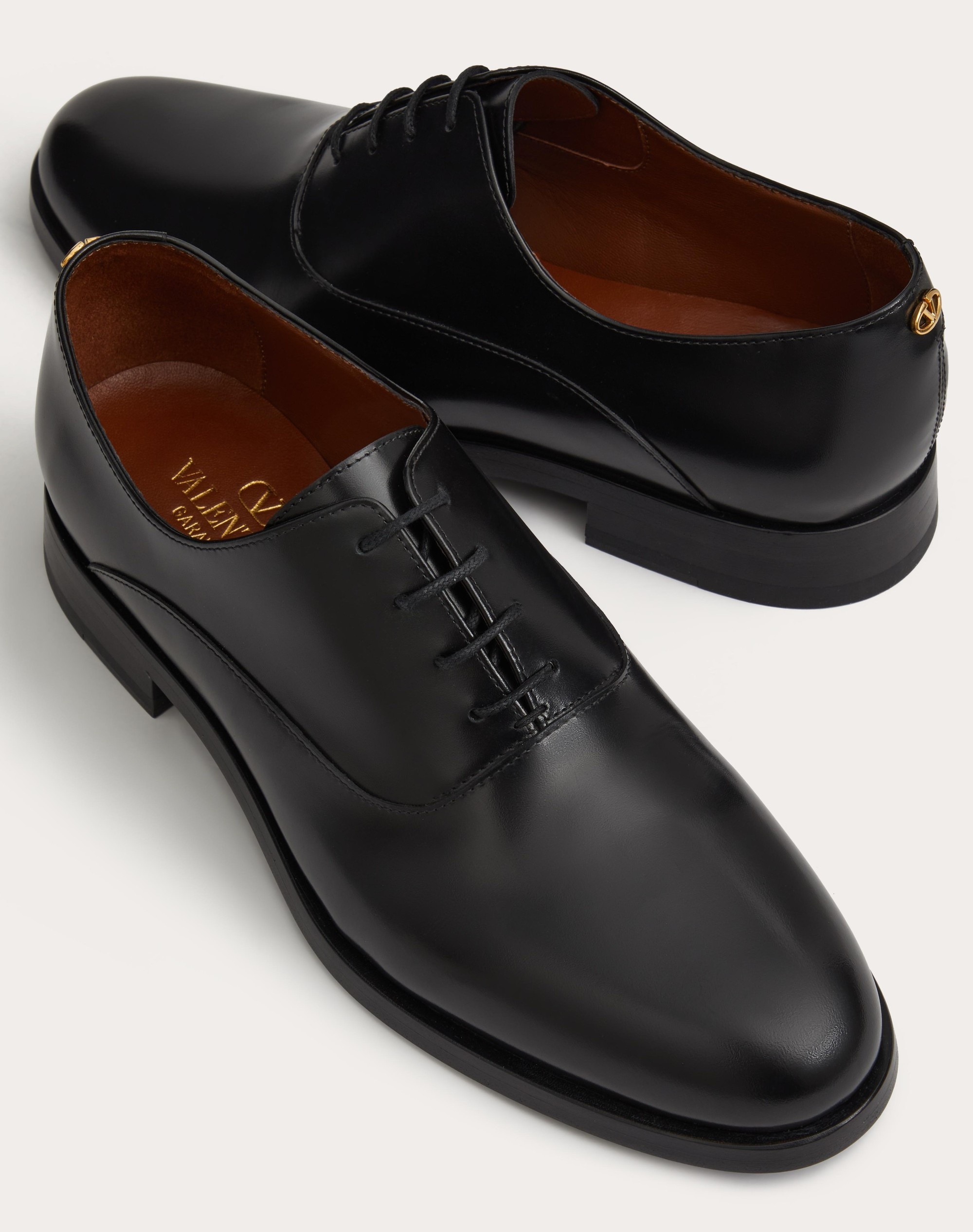 MINI VLOGO SIGNATURE DERBY IN CALFSKIN - 5