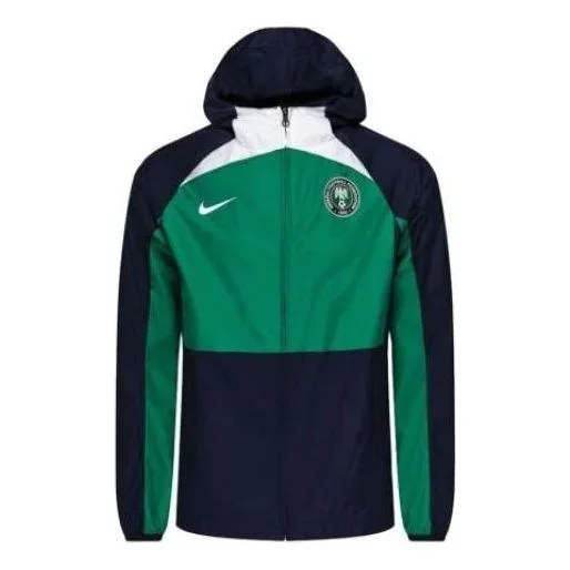 Nike 22-23 Nigeria AWF Mens Full-Zip Jacket 'Green' DN1082-302 - 1