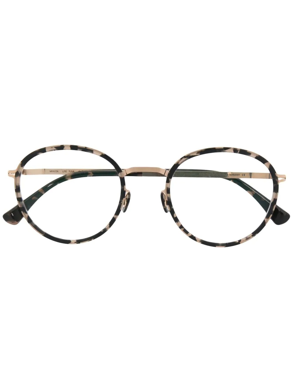 tortoiseshell-frame glasses - 1