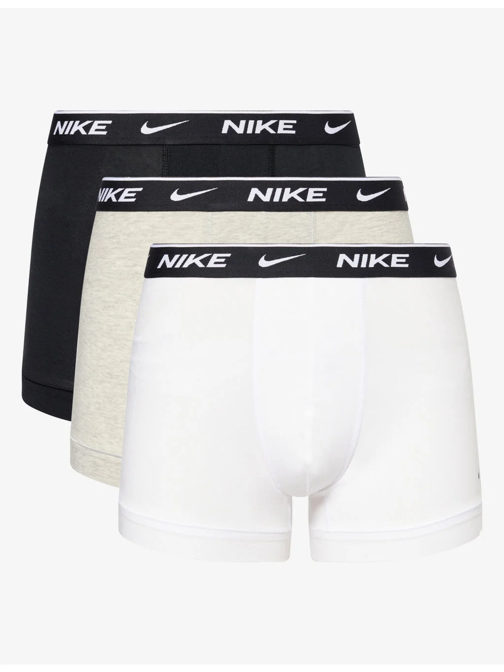 Essential Pack of Three Cotton-Stretch Trunks - 1