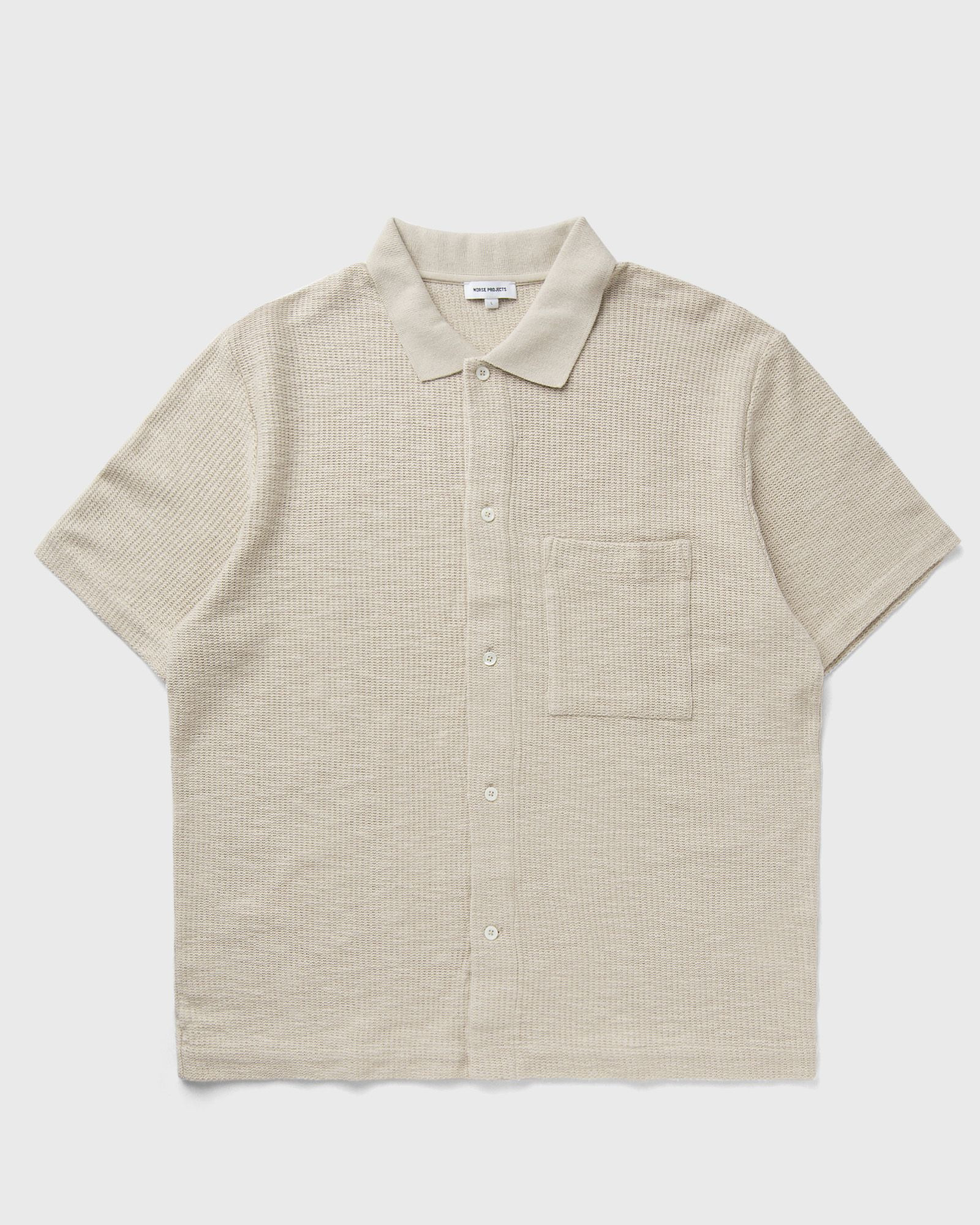 GUSTAV CROCHET JERSEY SHIRT - 1