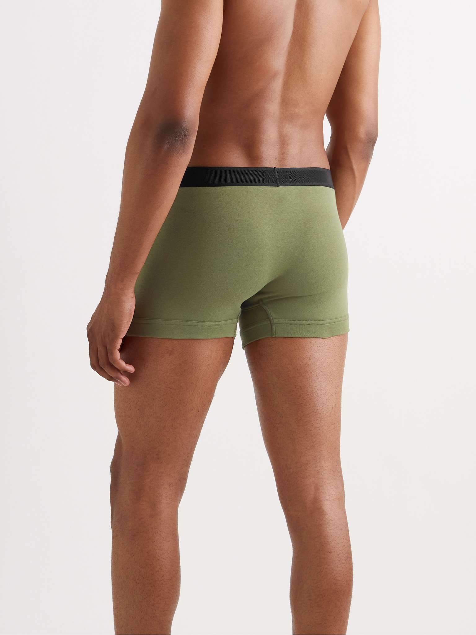 Stretch-Cotton Boxer Briefs - 3