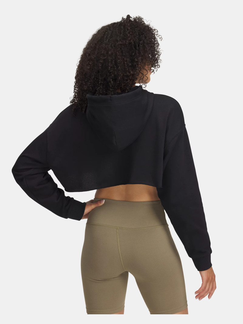Under Armour Women's UA Icon Terry Crop Hoodie outlook