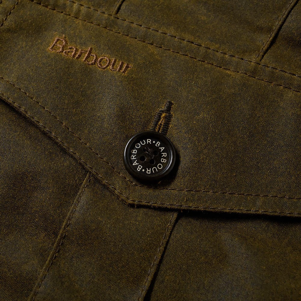 Barbour Lutz Wax Jacket - 5