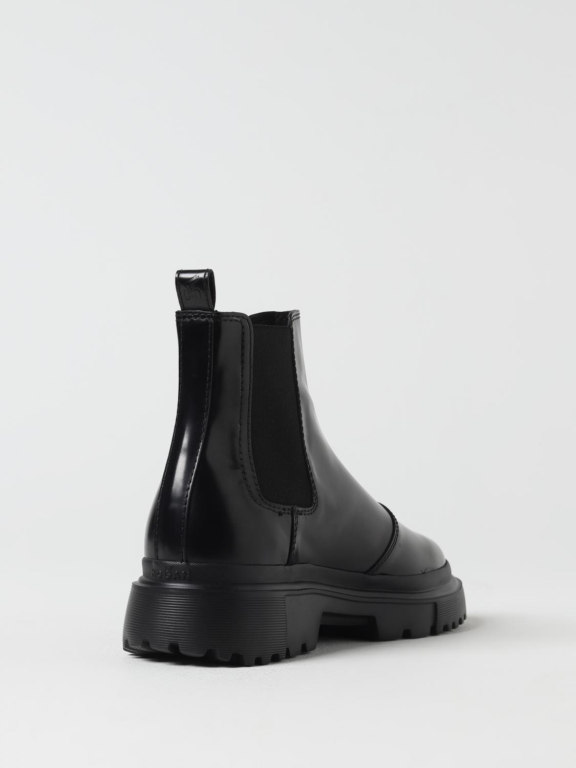 Hogan H629 ankle boots in brushed leather - 3