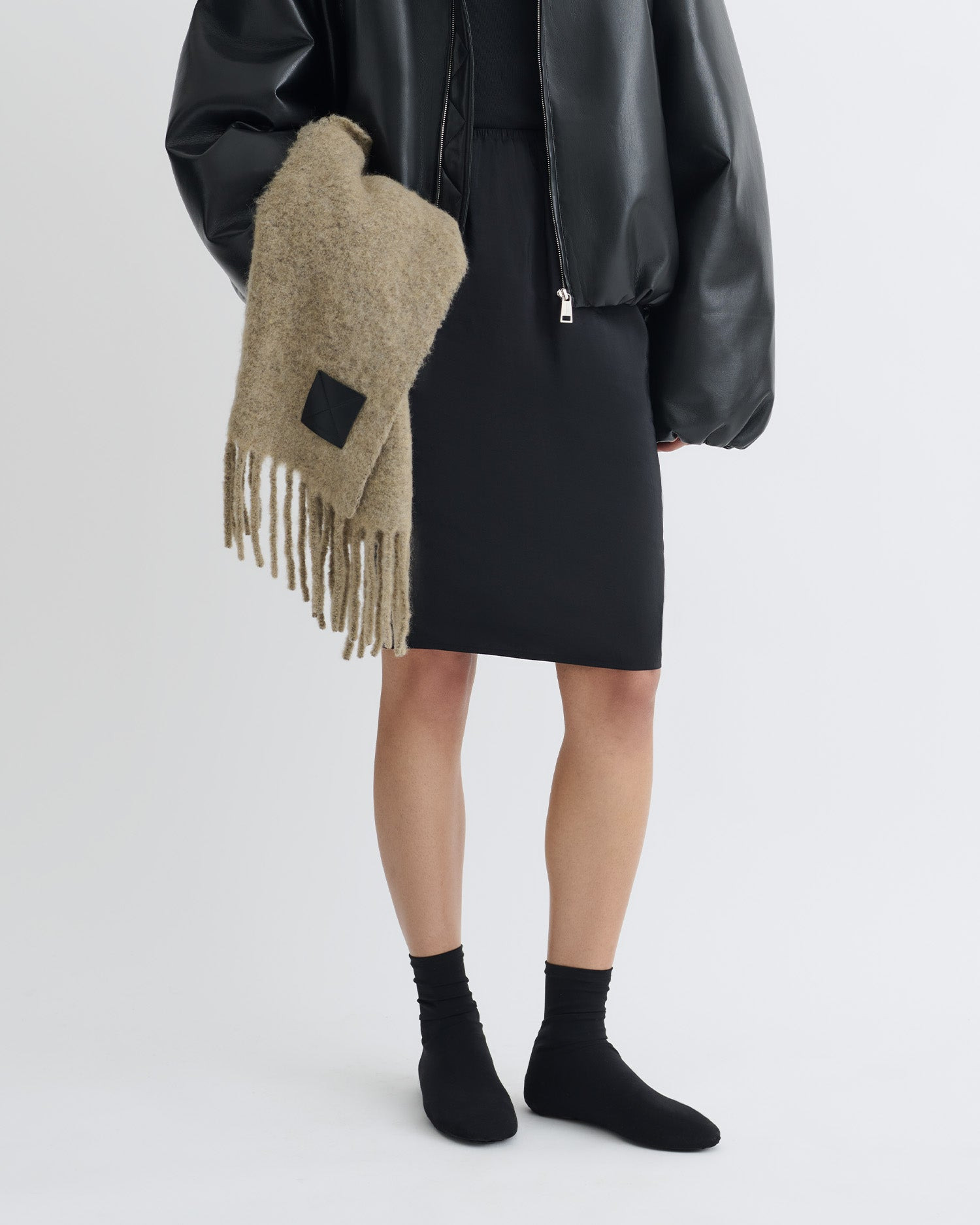 Glass Poplin Skirt - 5