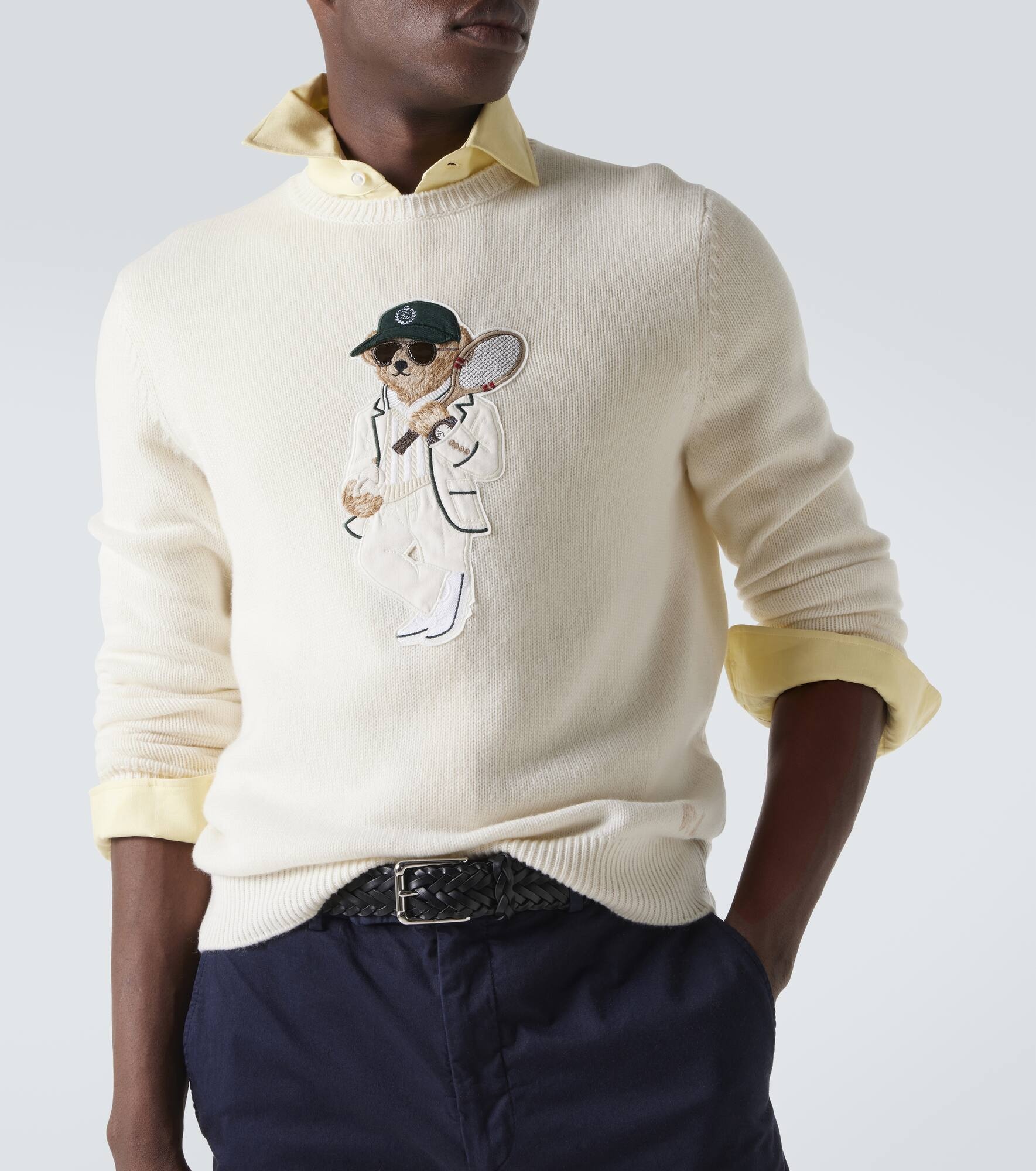 Polo Bear cashmere sweater - 5