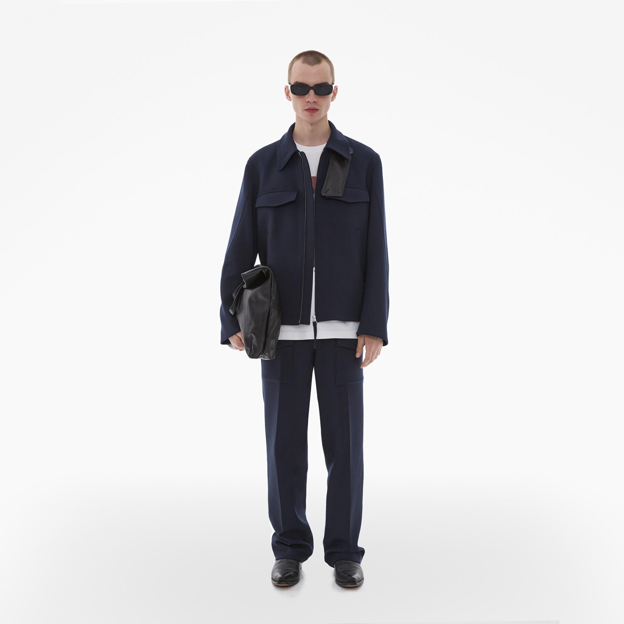 ROUNDED BOMBER JACKET - 2