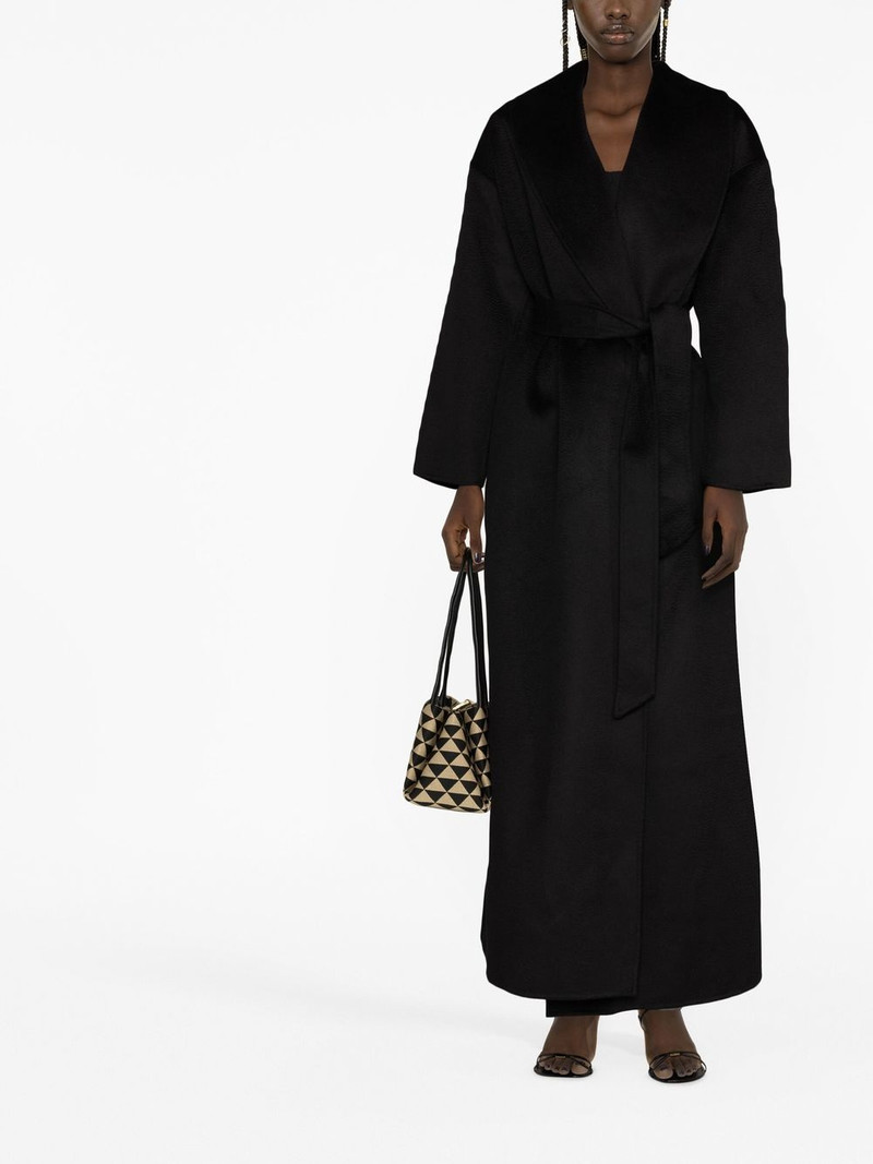 TOVE Jore belted-waist coat outlook