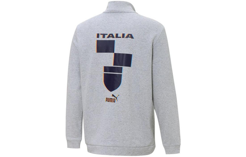 PUMA Puma Italy FIGC PUMA Ftbl Culture Jacket 'Grey' 767137-16 outlook
