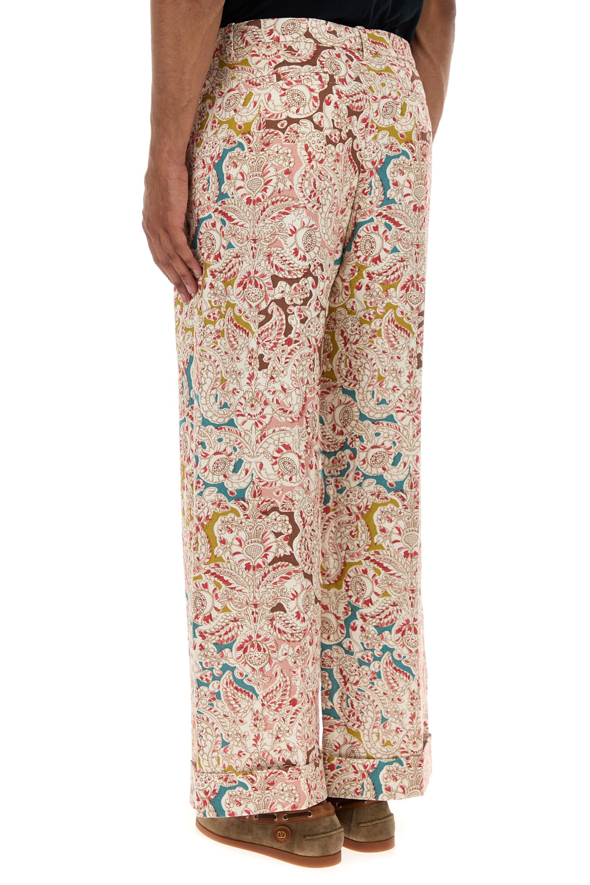 Printed hemp pant - 4