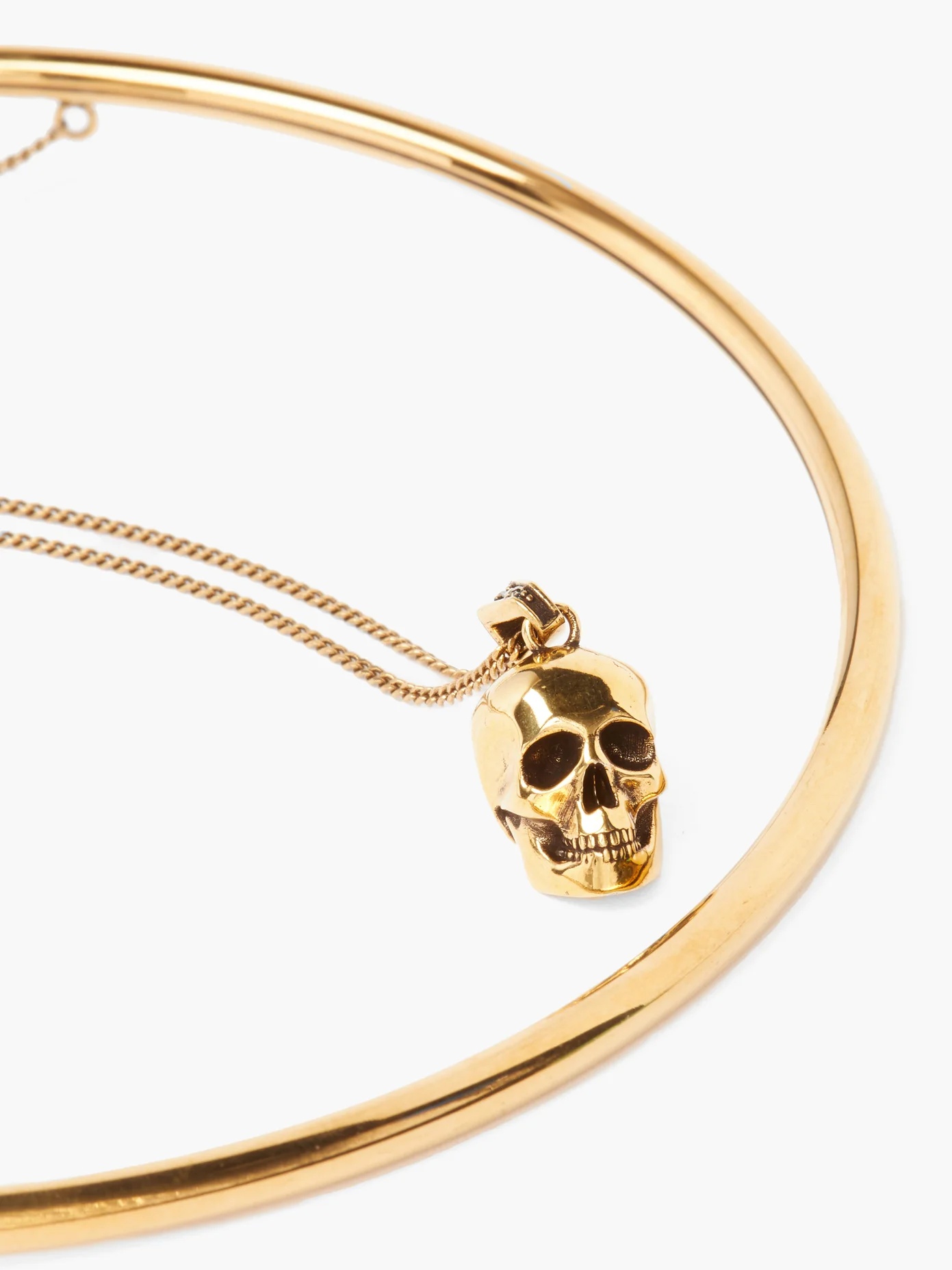 Skull-charm choker - 3