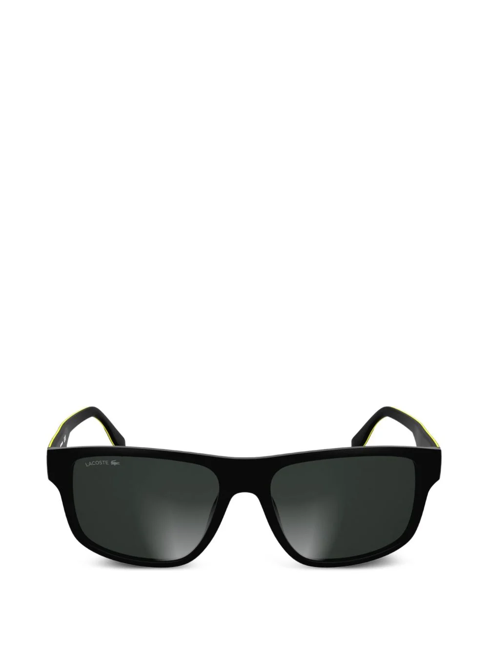 logo-plaque rectangle-frame sunglasses - 1